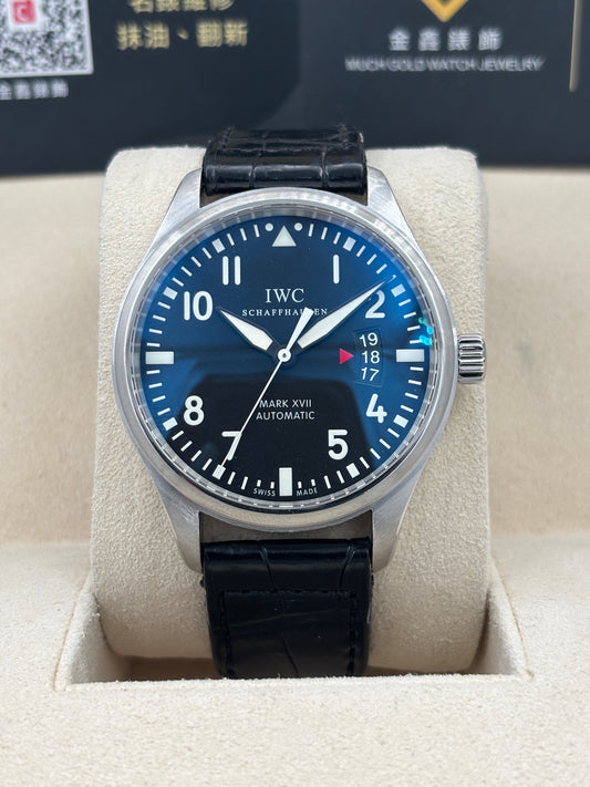 二手 USED IWC 萬國 PILOT MARK XVII IW326501 黑色 2013年5月 全套 FULL SET