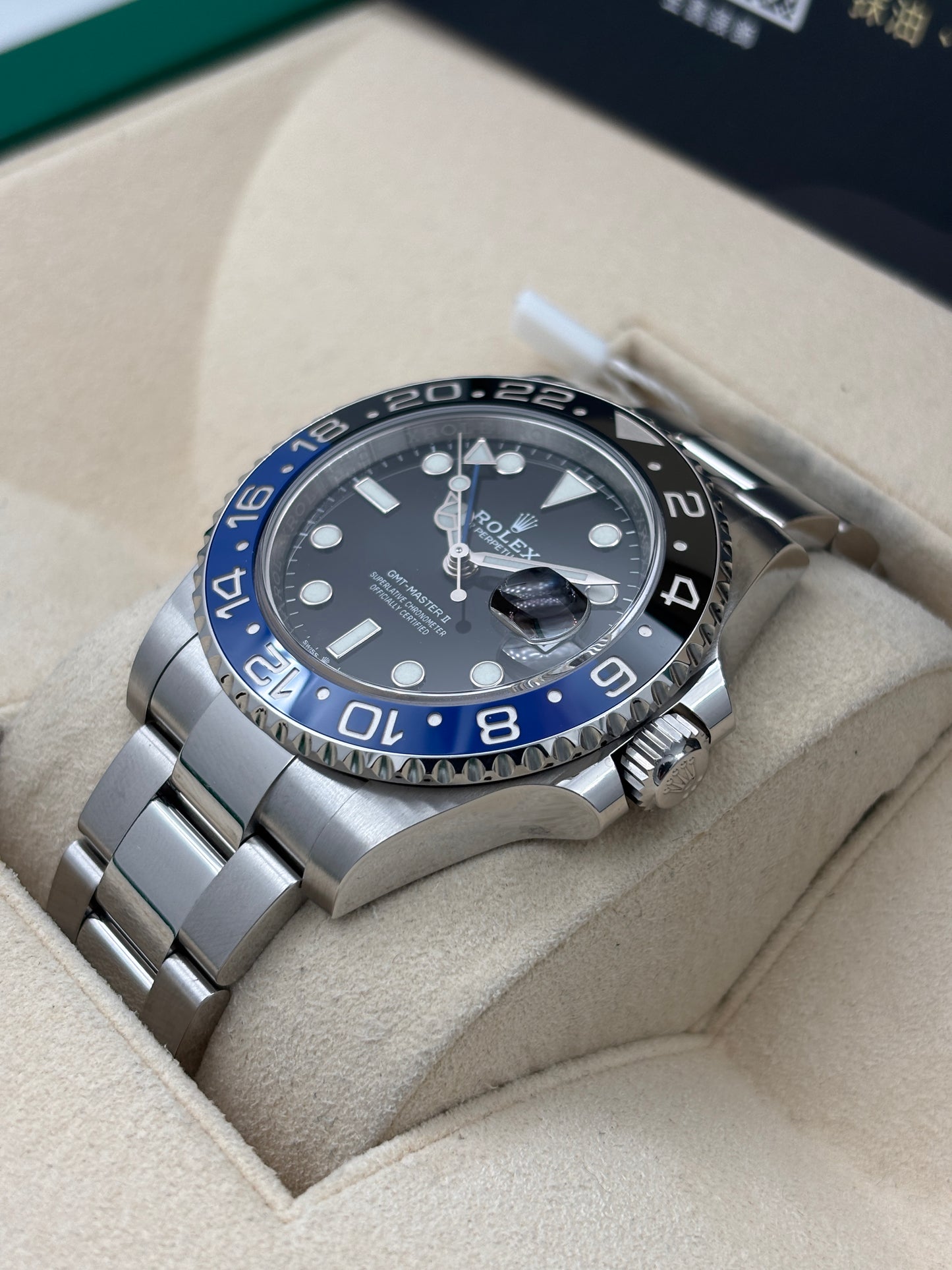 二手 USED  ROLEX 勞力士 GMT-MASTER II 126710BLNR 黑色 2022年4月 全套 FULL SET