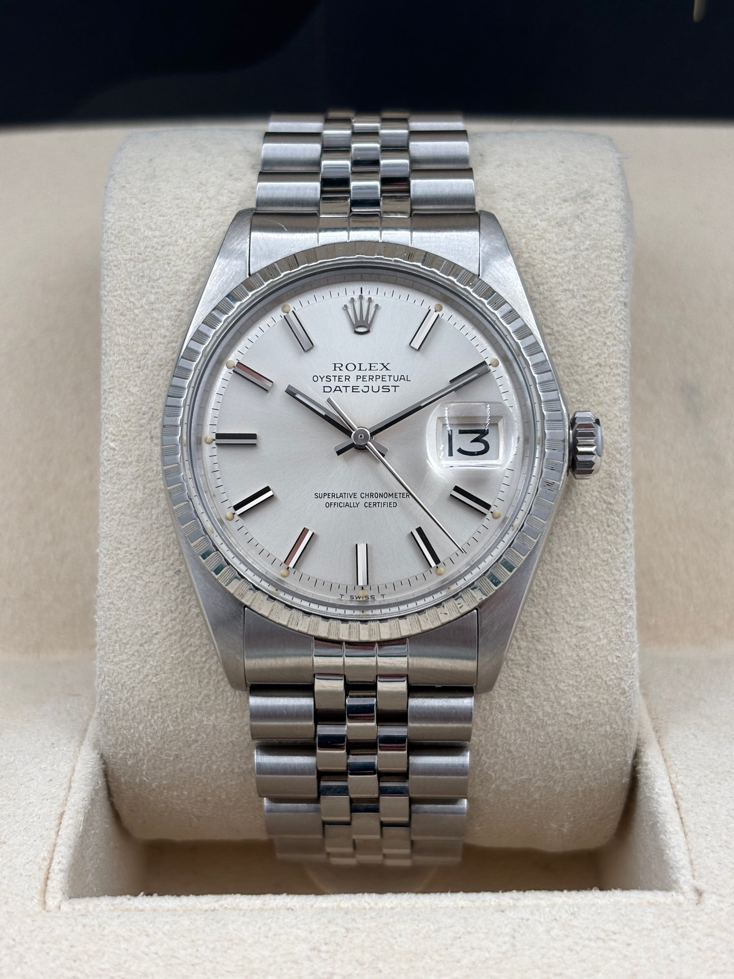 二手 USED  ROLEX 勞力士 DATEJUST 1603 銀色 約1971 有上行紙