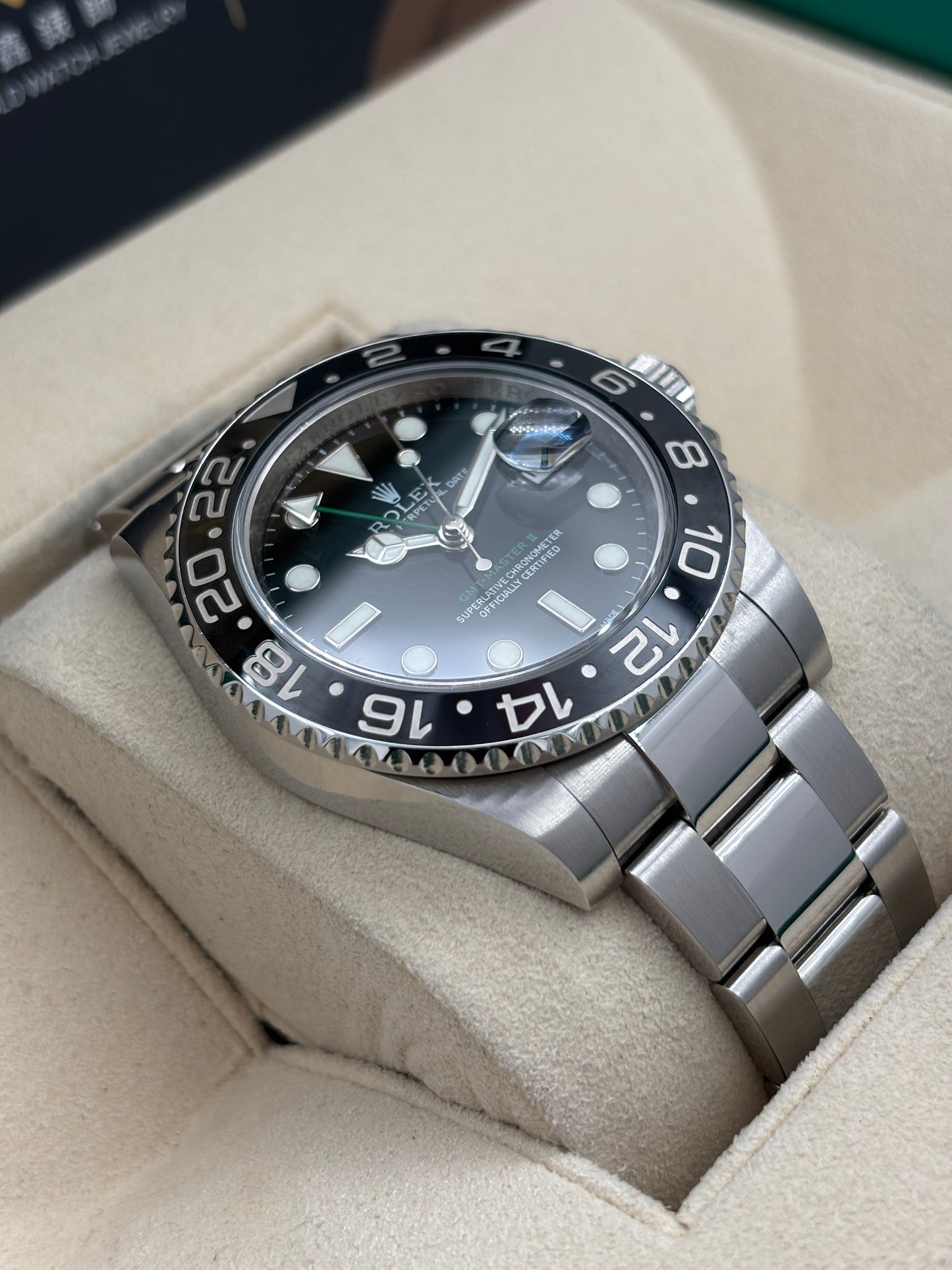 [SOLD OUT]二手 USED  ROLEX 勞力士 GMT-MASTER II 116710LN 黑色 2010年11月 全套 FULL SET