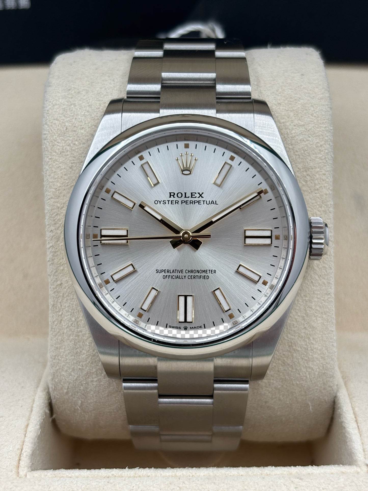 二手 USED  ROLEX 勞力士 OYSTER PERPETUAL 134300 銀色 2026年1月 未打磨 99.99%新 全套 FULL SET