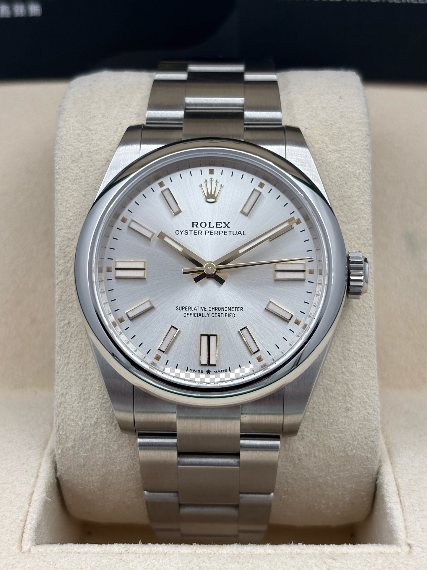 全新 NEW  ROLEX 勞力士 OYSTER PERPETUAL 134300 銀色 2026年7月 新木卡 全套 FULL SET