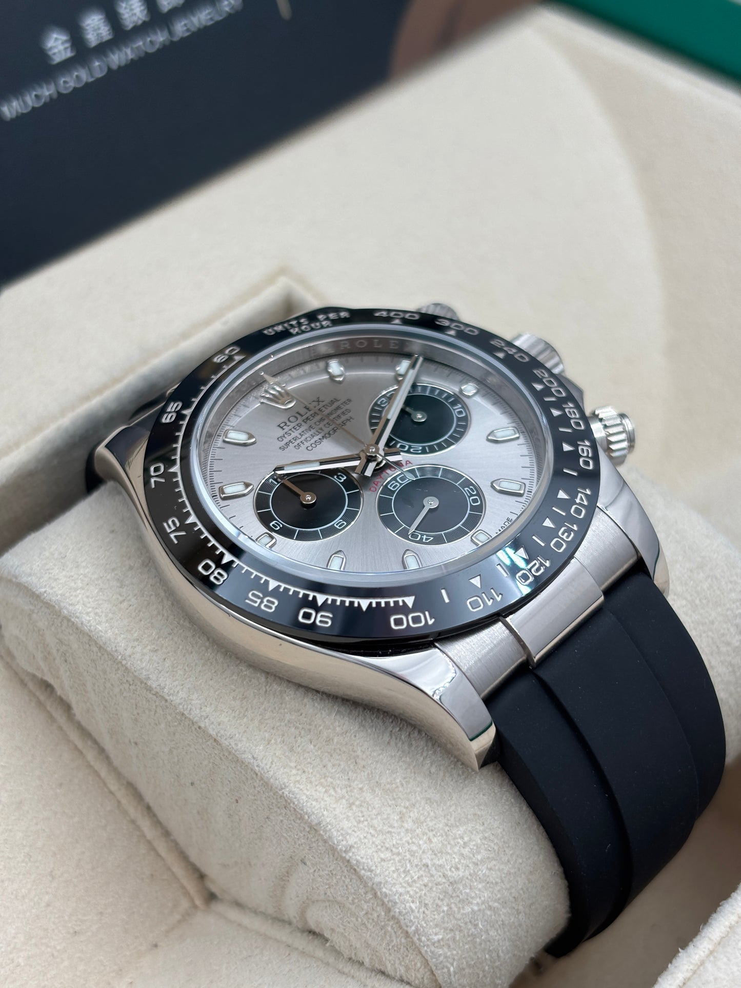 二手 USED  ROLEX 勞力士 DAYTONA 116519LN 水泥灰色 亂碼 保養到28年9月 NFC上行卡
