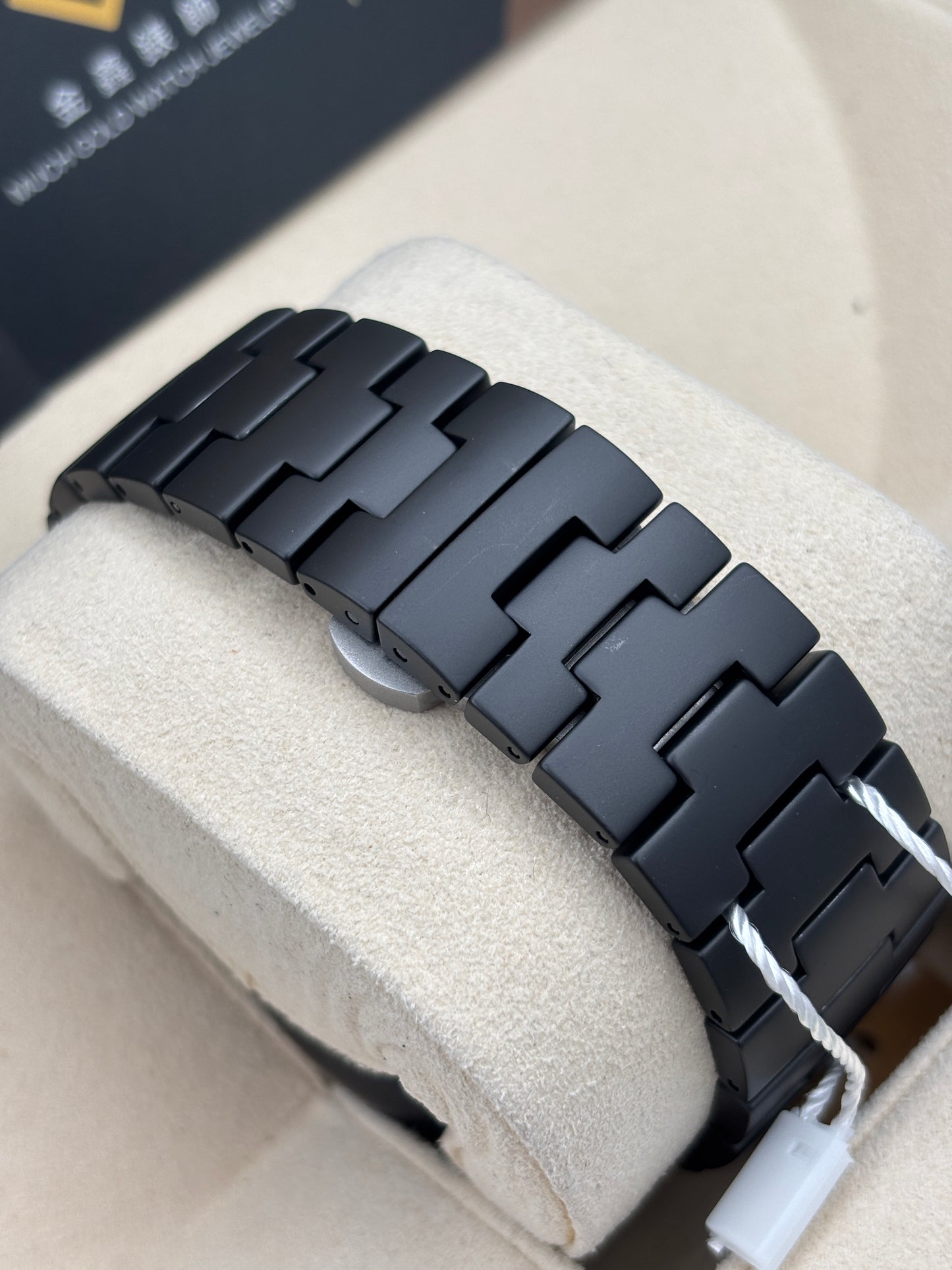 二手 USED  PANERAI 沛納海 TUTTONERO LUMINOR 1950 GMT PAM00438 黑色 2013年12月 陶瓷 全套 FULL SET