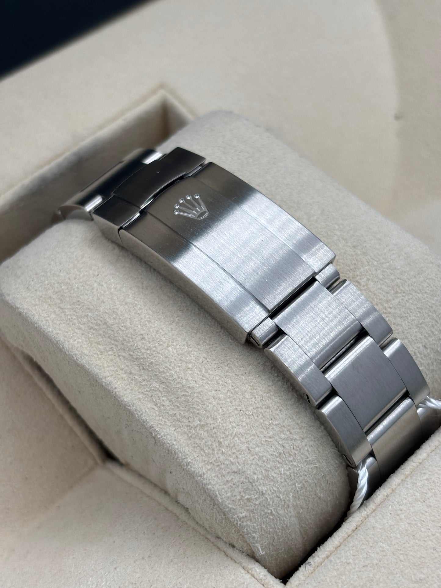 二手 USED  ROLEX 勞力士 OYSTER PEPRETUAL 116034 黑色粉紅字 2012年1月 全套 FULL SET