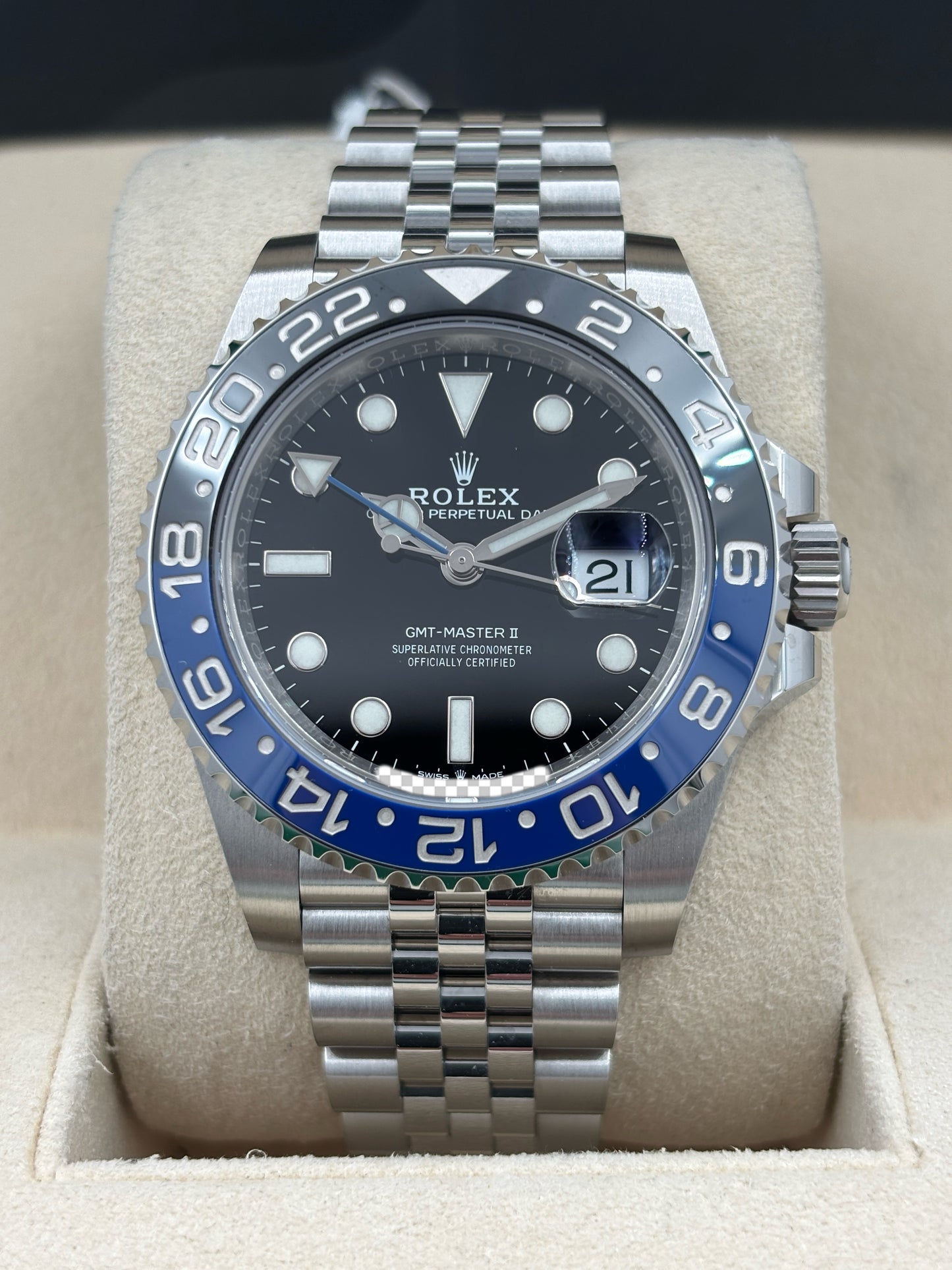 二手 USED  ROLEX 勞力士 GMT-MASTER II 126710BLNR 黑色 2019年6月 未打磨 99.99%新 全套 FULL SET