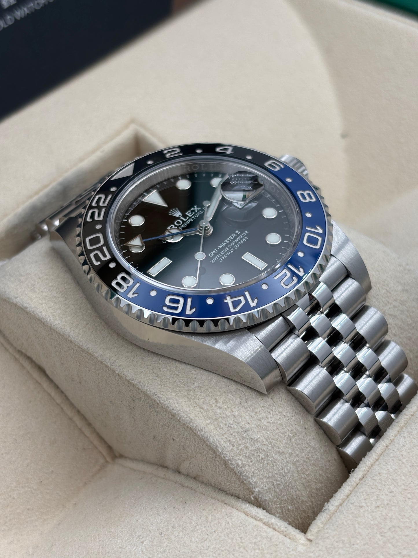 二手 USED  ROLEX 勞力士 GMT-MASTER II 126710BLNR 黑色 2019年6月 未打磨 99.99%新 全套 FULL SET
