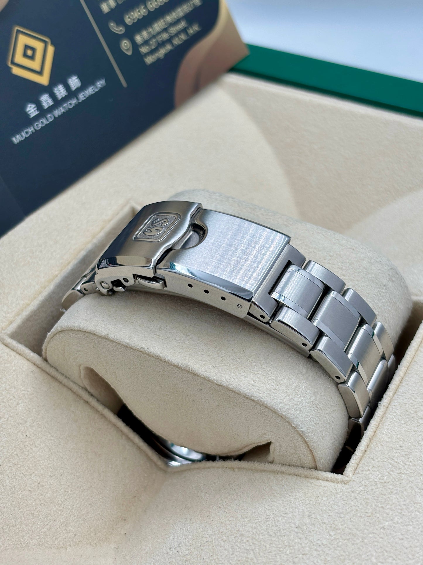 二手 USED GRAND SEIKO 精工 LIMITED EDITION SBGA391 2018年12月 藍綠色 全套 FULL SET