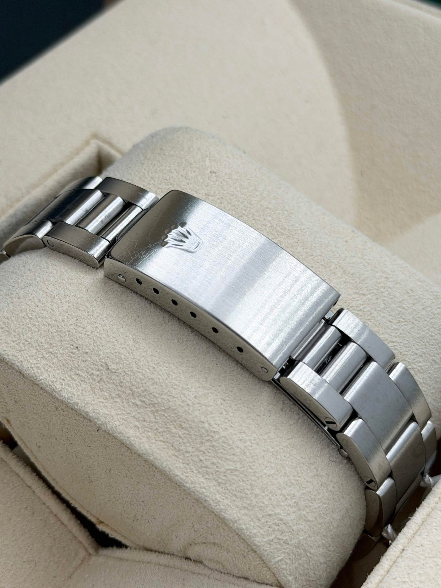 [SOLD OUT]二手 USED ROLEX 勞力士 OYSTER PERPETUAL 77080 藍色面 2004年10月