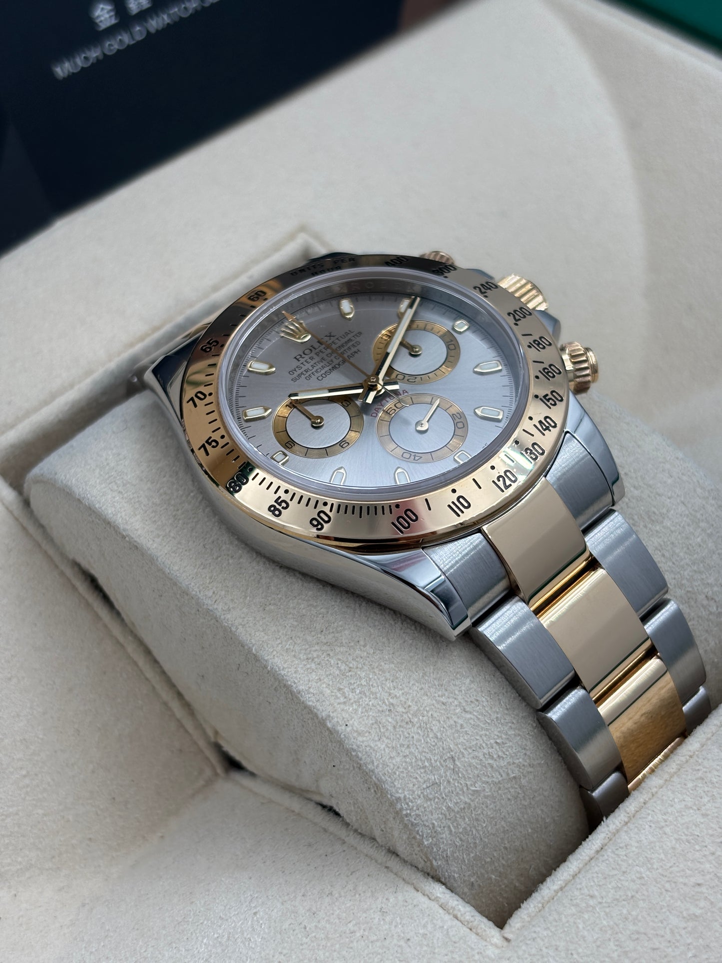 二手 USED  ROLEX 勞力士 DAYTONA 116523 灰色 2014年8月 全套 FULL SET
