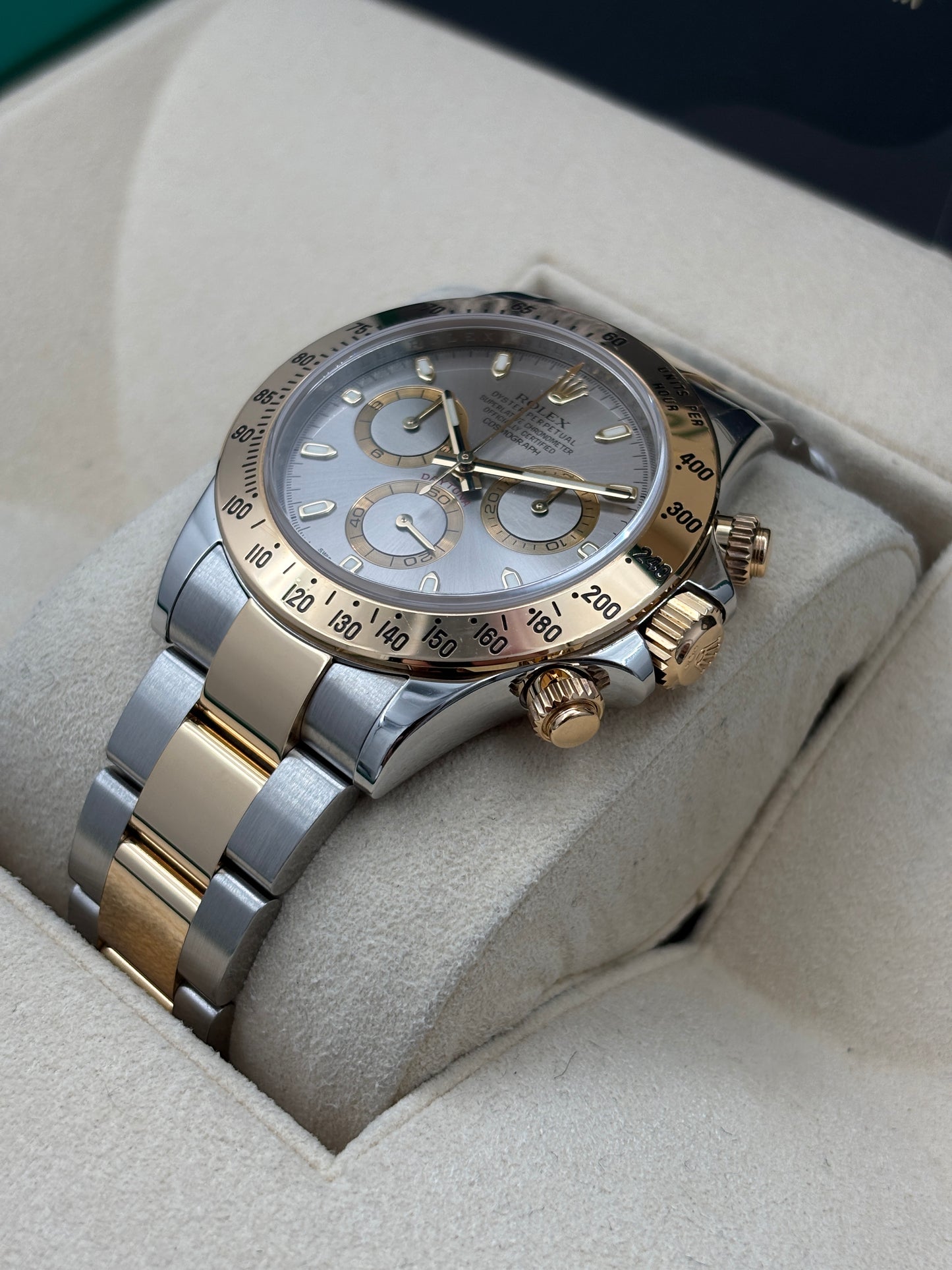 二手 USED  ROLEX 勞力士 DAYTONA 116523 灰色 2014年8月 全套 FULL SET
