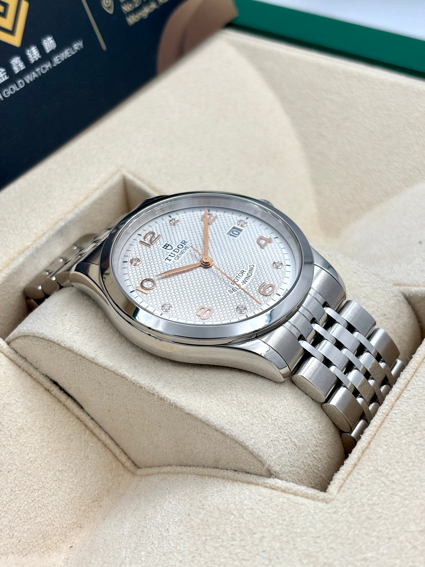 全新 NEW TUDOR 帝舵 91550 白色鑽字 2026年1月 全套 FULL SET
