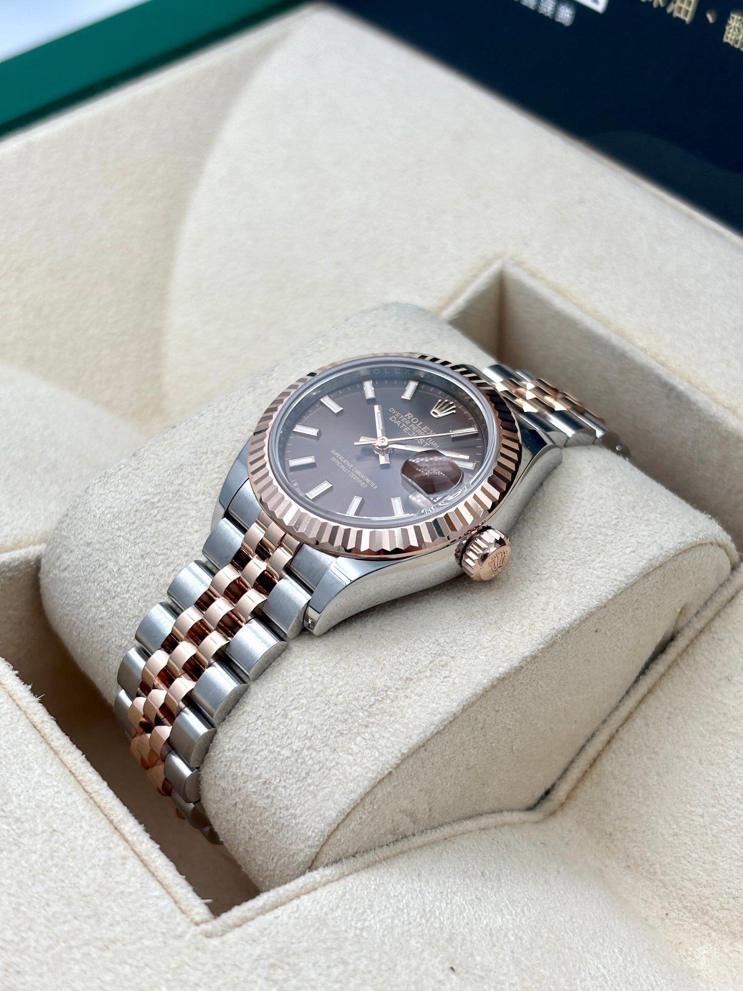 二手 USED ROLEX 勞力士 DATEJUST 279171 朱古力面  2022年5月 全套 FULL SET