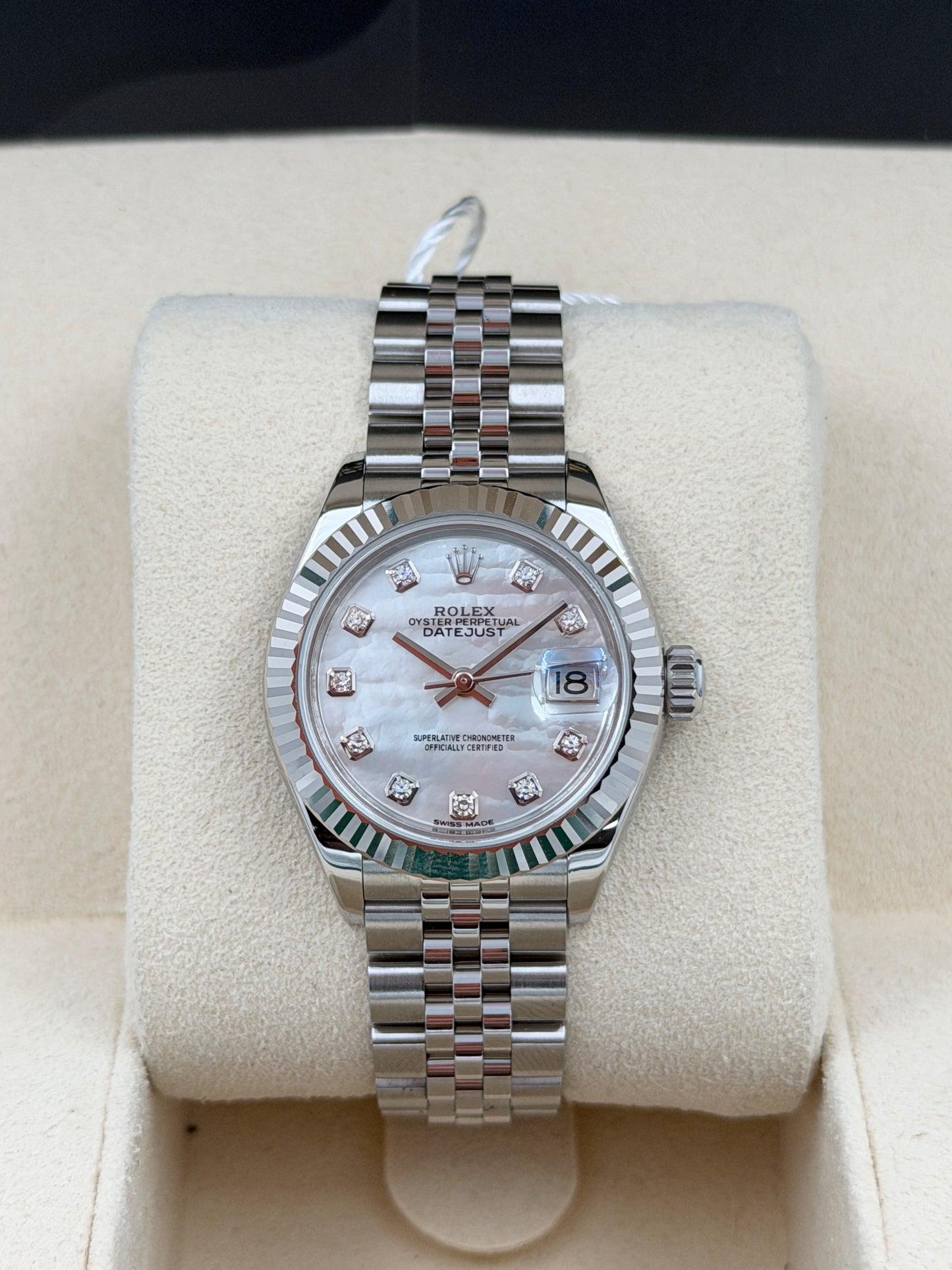 [SOLD OUT]二手 USED  ROLEX 勞力士 DATEJUST 279174 貝殼面鑽石字 亂碼 淨錶 WATCH ONLY