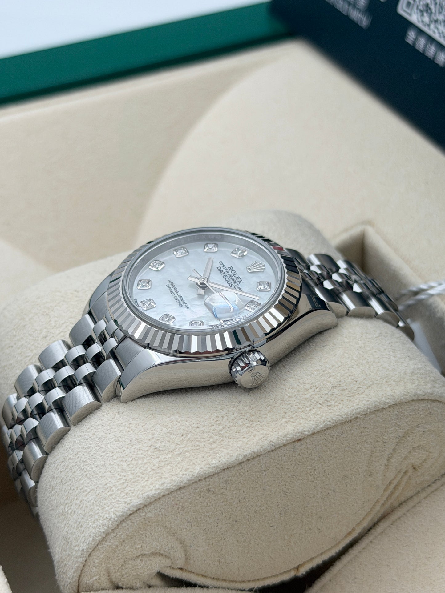 [SOLD OUT]二手 USED  ROLEX 勞力士 DATEJUST 279174 貝殼面鑽石字 亂碼 淨錶 WATCH ONLY