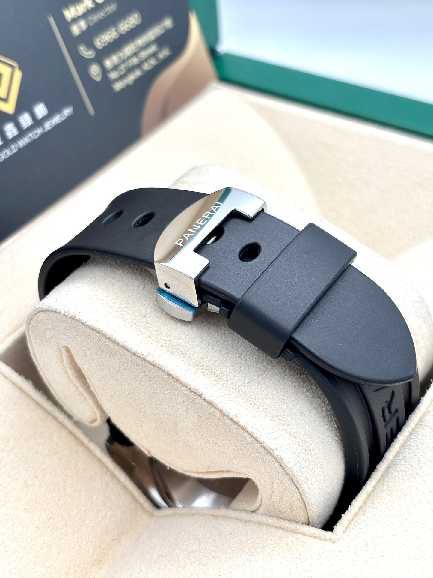 二手 USED PANERAI 沛納海 LUMINOR PAM0088 黑色  2014年12月 膠帶 全套 FULL SET