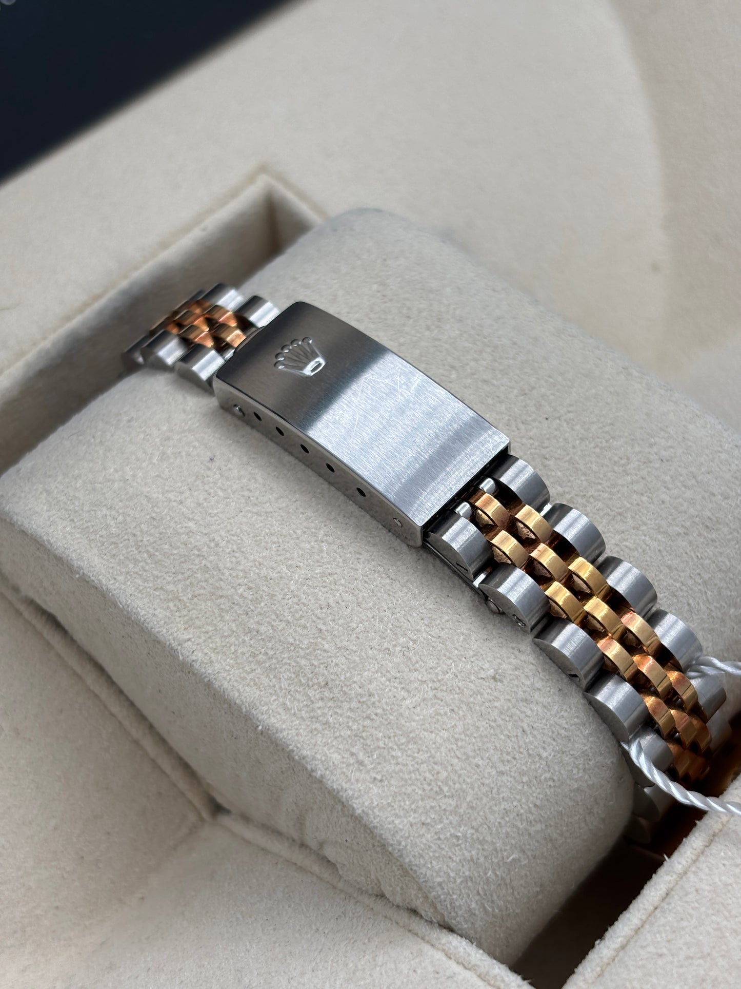 二手 USED  ROLEX 勞力士 DATEJUST 69173G 灰色電腦面鑽石字 1994年12月 保養證