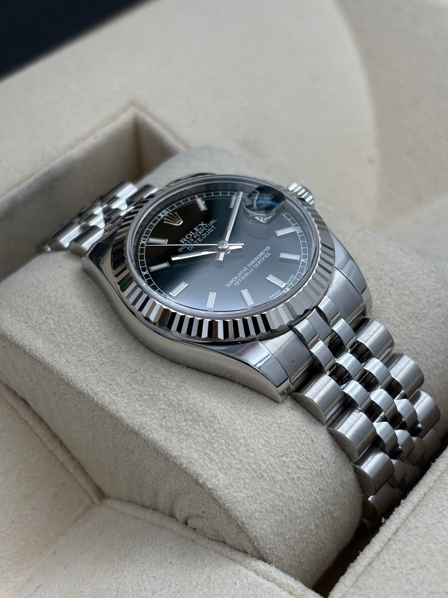 二手 USED  ROLEX勞力士 DATEJUST 178274 黑色 2018年7月 全套 FULL SET