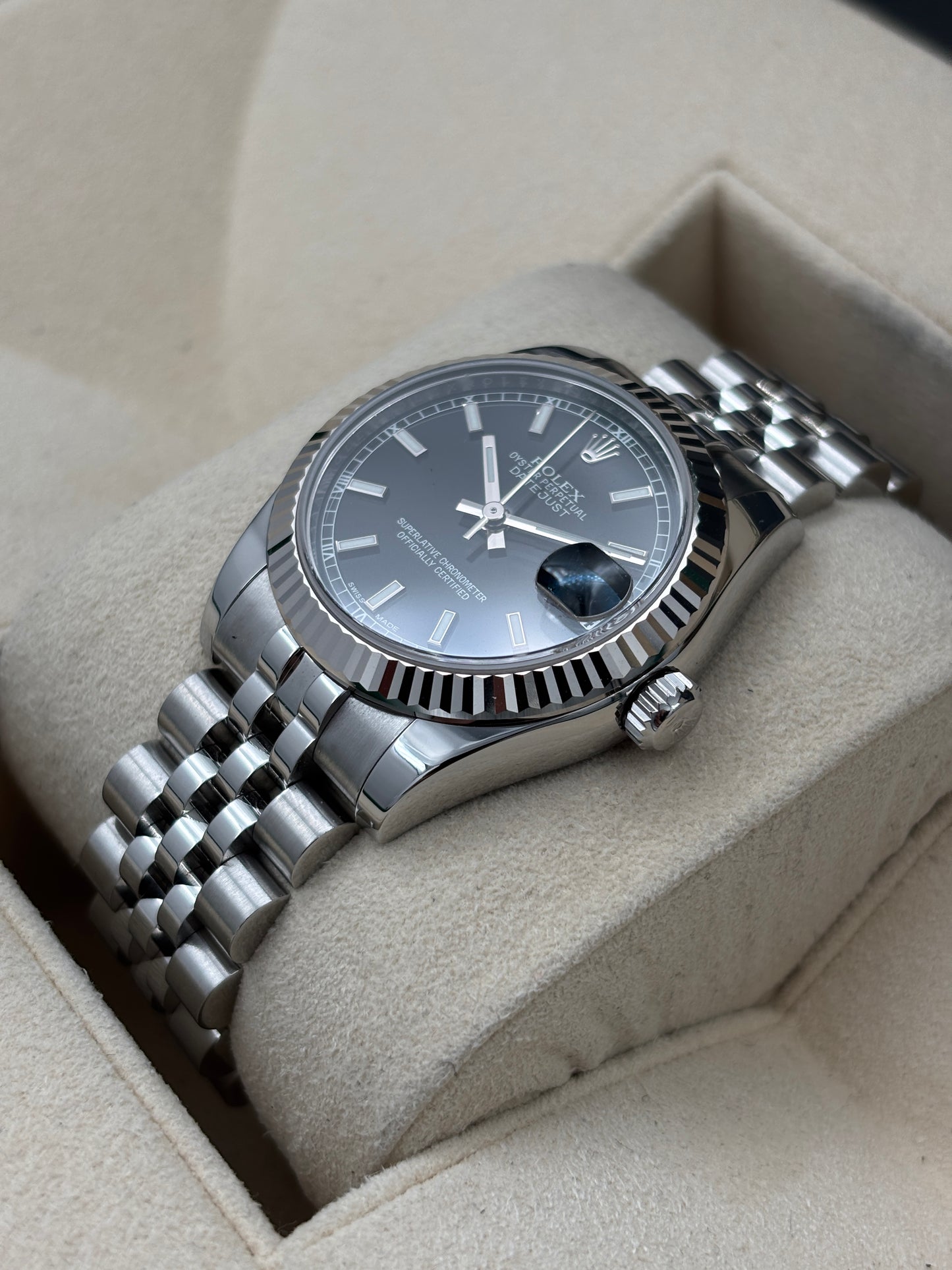 二手 USED  ROLEX勞力士 DATEJUST 178274 黑色 2018年7月 全套 FULL SET