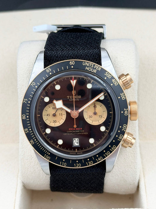 [SOLD OUT]二手 USED TUDOR 帝舵 BLACK BAY CHRONOGRAPH 79363N 黑色面 2022年 全套 FULL SET