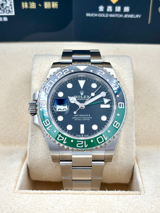 二手 USED  ROLEX 勞力士 GMT-MASTER II 126720VTNR 黑色 2024年3月 99.9% 未打磨 全套 FULL SET