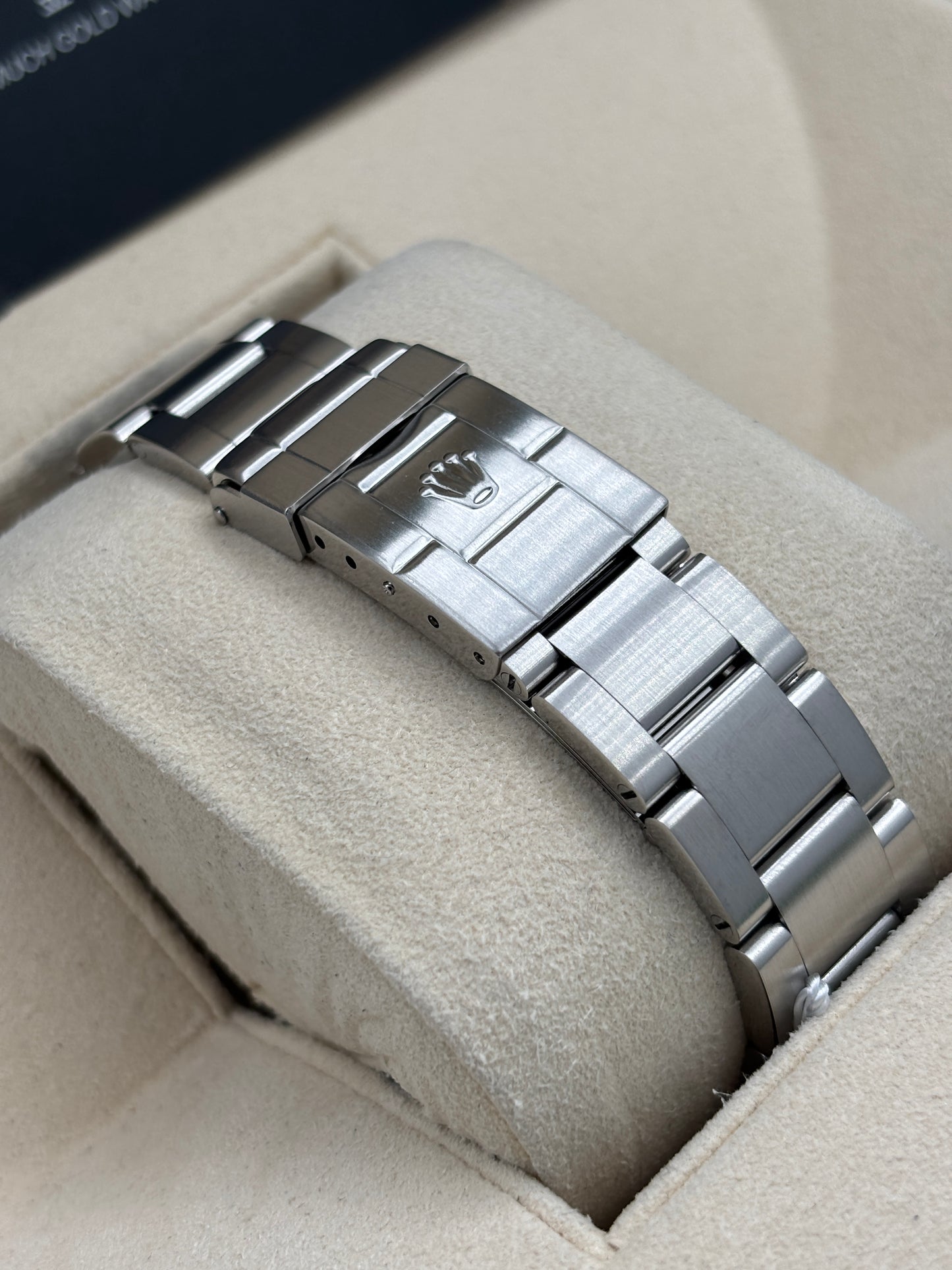 二手 USED  ROLEX 勞力士 EXPLORER II 16570 黑色 2004年11月 保養證