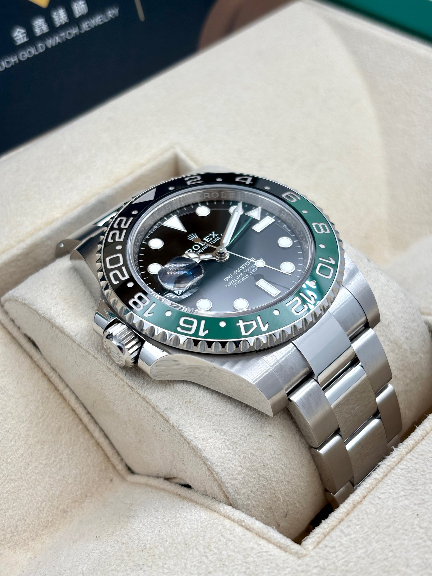 二手 USED  ROLEX 勞力士 GMT-MASTER II 126720VTNR 黑色 2024年3月 99.9% 未打磨 全套 FULL SET