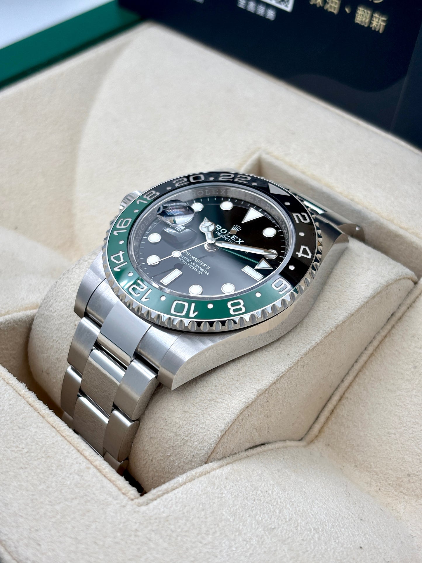 二手 USED  ROLEX 勞力士 GMT-MASTER II 126720VTNR 黑色 2024年3月 99.9% 未打磨 全套 FULL SET
