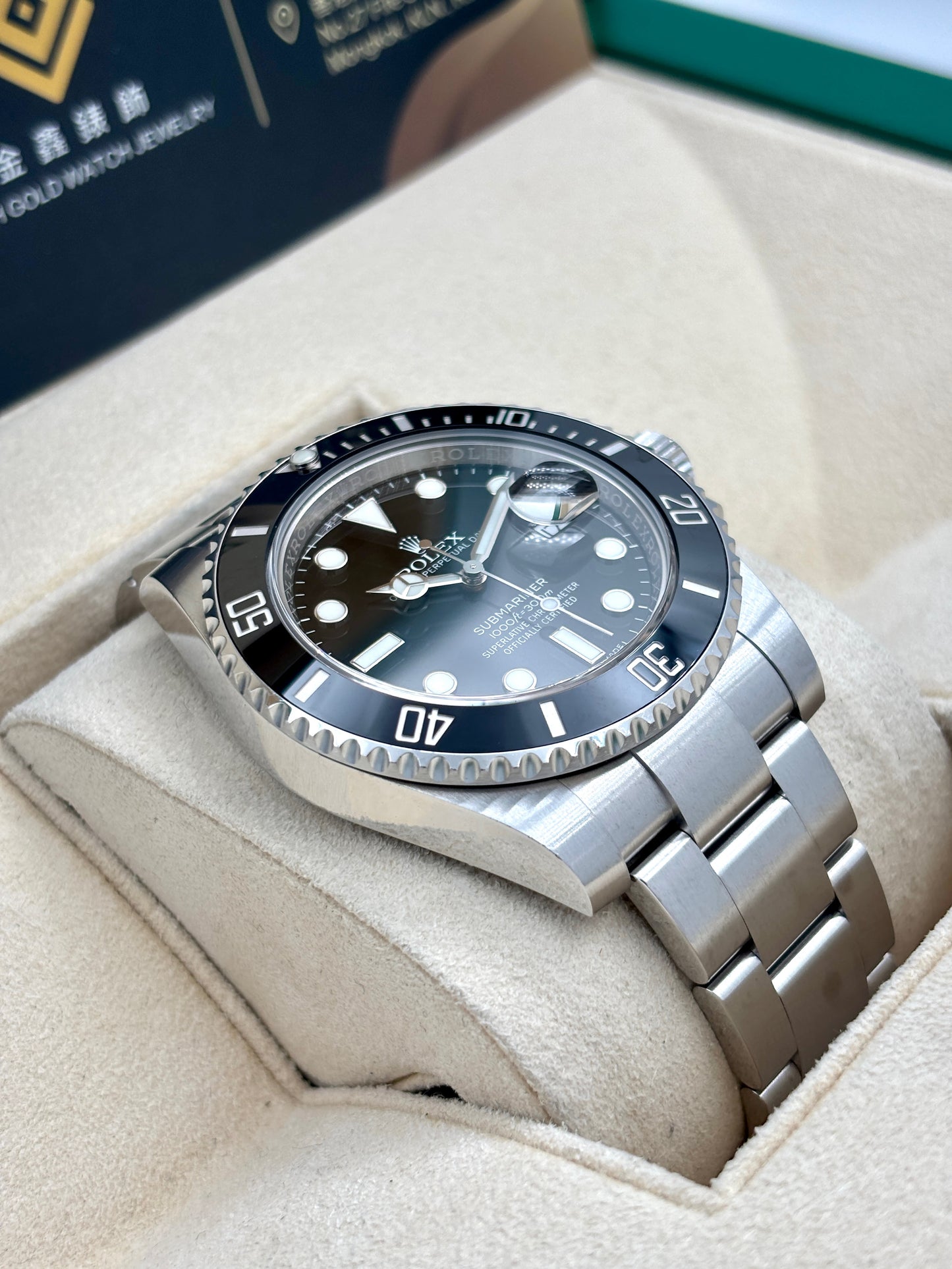 二手 USED ROLEX 勞力士 SUBMARINER DATE 116610LN 黑色 2018年2月 99.9% 未打磨 全套 FULL SET
