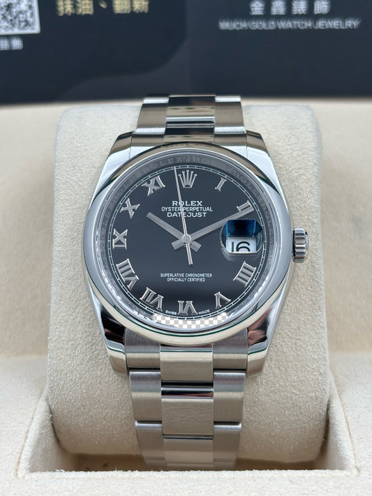 二手 USED  ROLEX 勞力士 DATEJUST 116200 黑色羅馬數字 2018年4月 全套 FULL SET