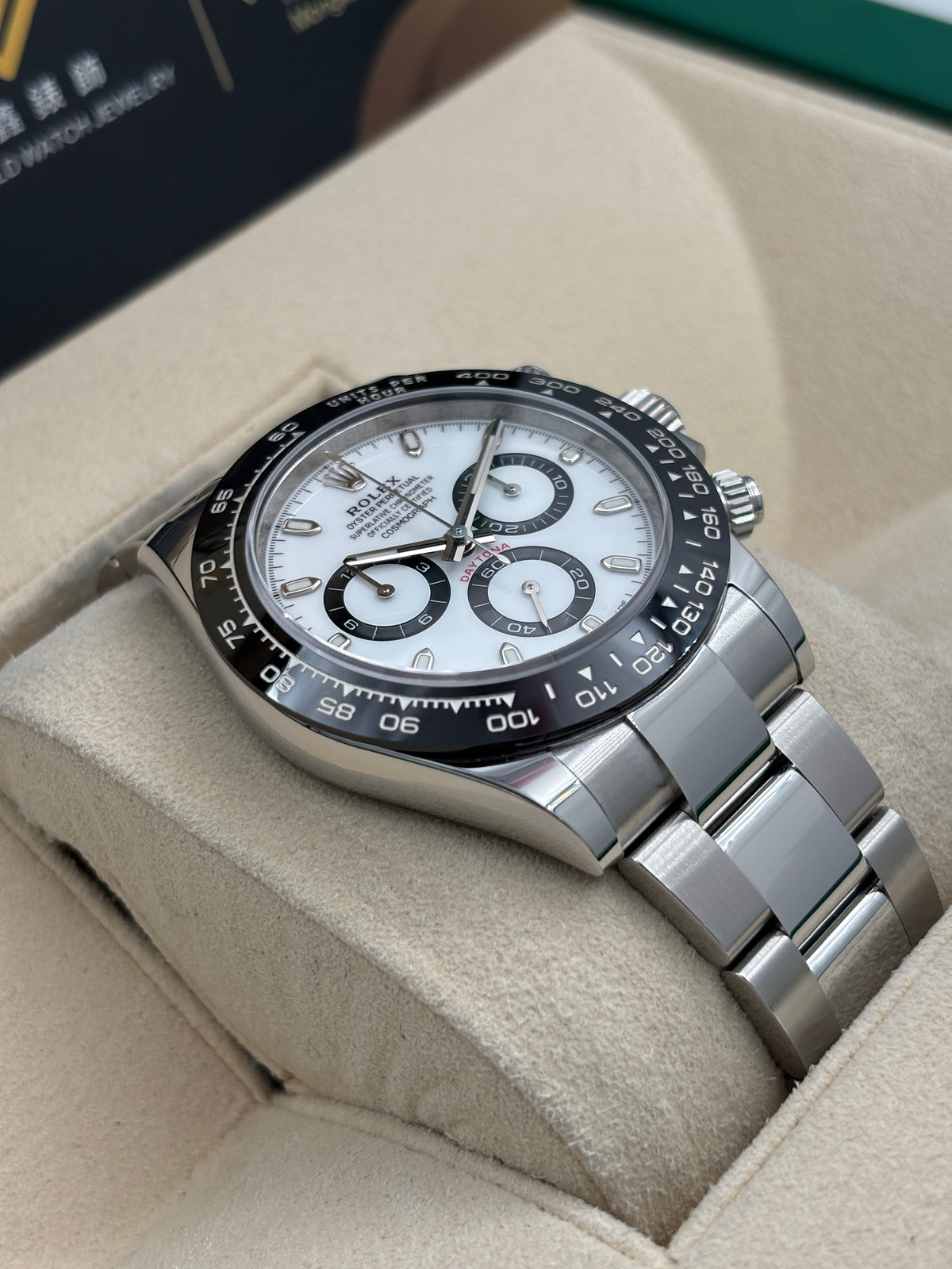 二手 USED  ROLEX 勞力士 DAYTONA 116500LN 白色 2023年1月 未打磨 99成新 全套 FULL SET