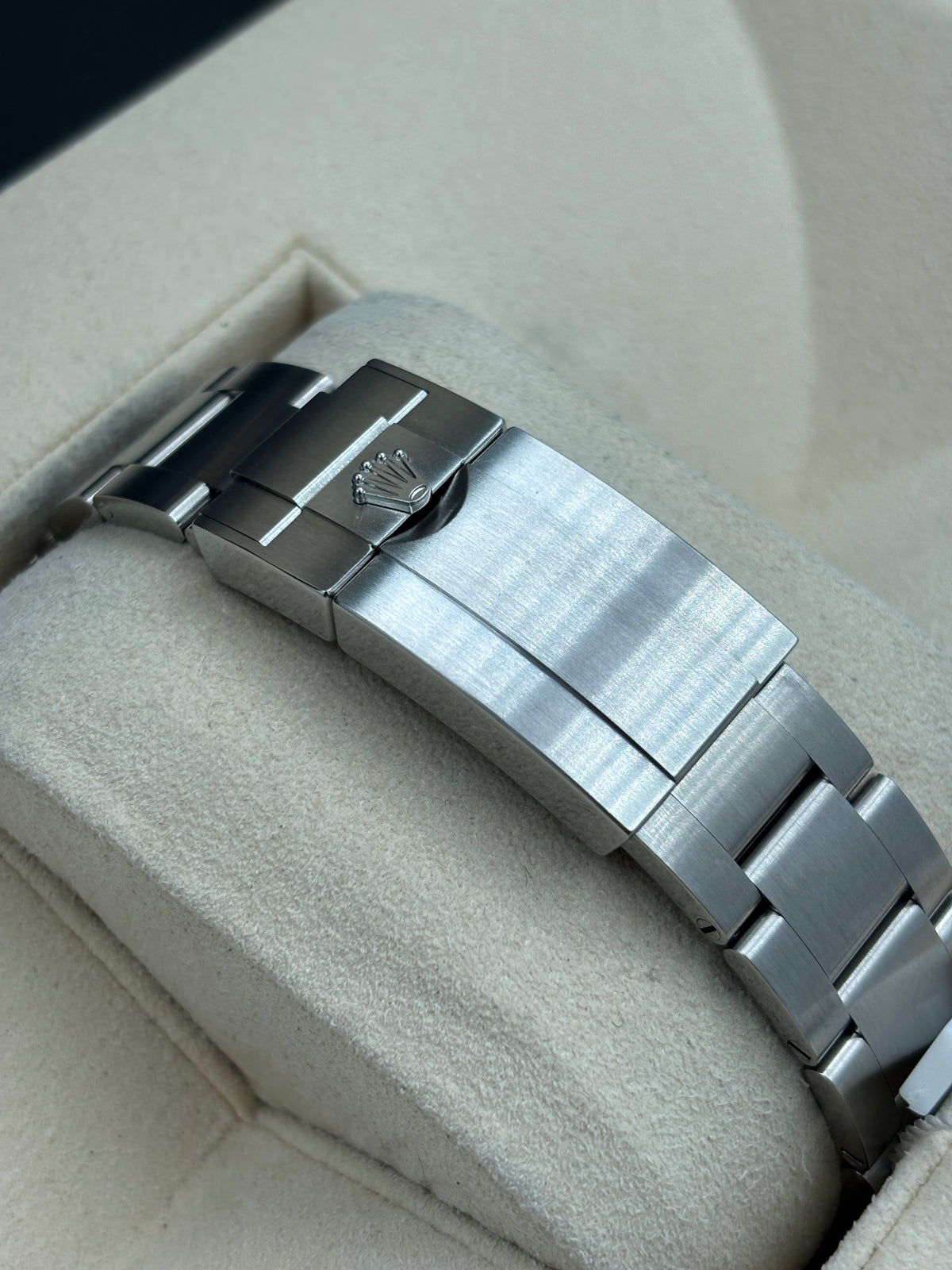 二手 USED  ROLEX 勞力士 AIR KING 126900 黑色 2025年1月 未打磨 99.99%新 全套 FULL SET
