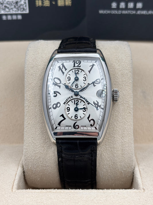 二手 USED  FRANCK MULLER 法穆蘭 MASTER BANKER 2852MB 白色 自動上鏈 淨錶 WATCH ONLY