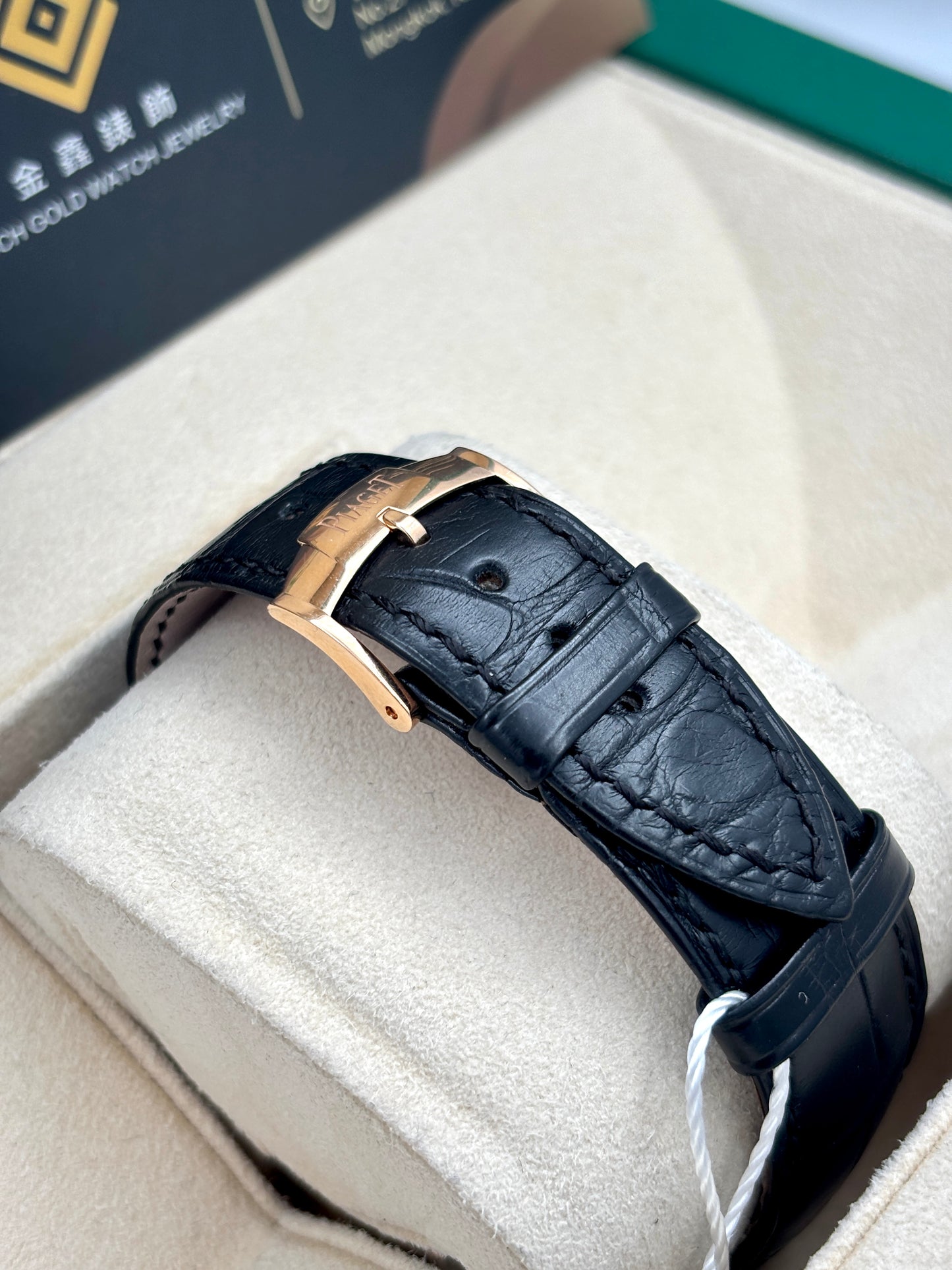 二手 USED  PIAGET 伯爵 ALTIPLANO G0A34116 白色 2012年2月 鏤空 18k金 錶重1.53兩 全套 FULL SET