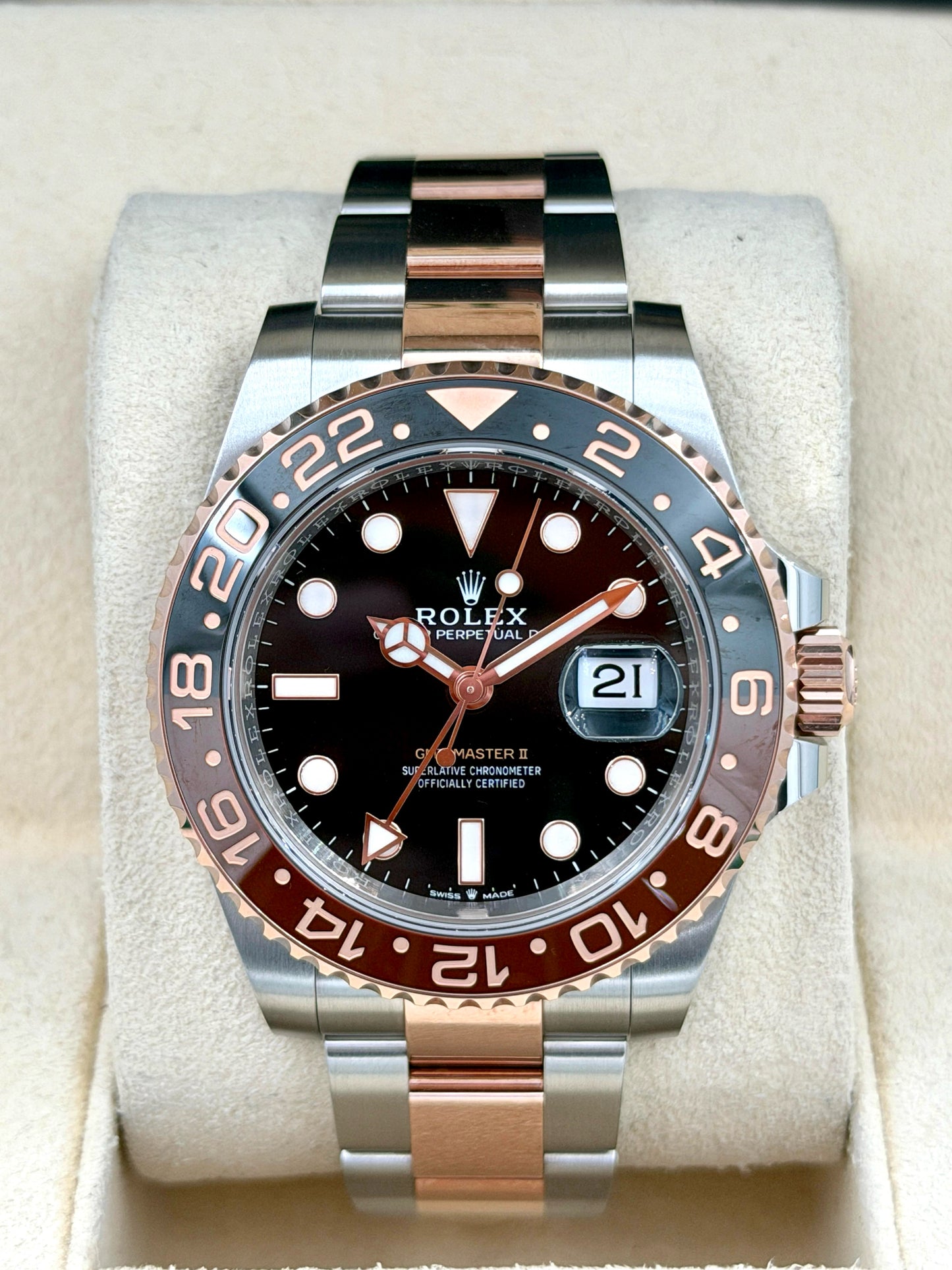 全新 NEW  ROLEX 勞力士 GMT-MASTER II 126711CHNR 黑色 2025年4月 全套 FULL SET