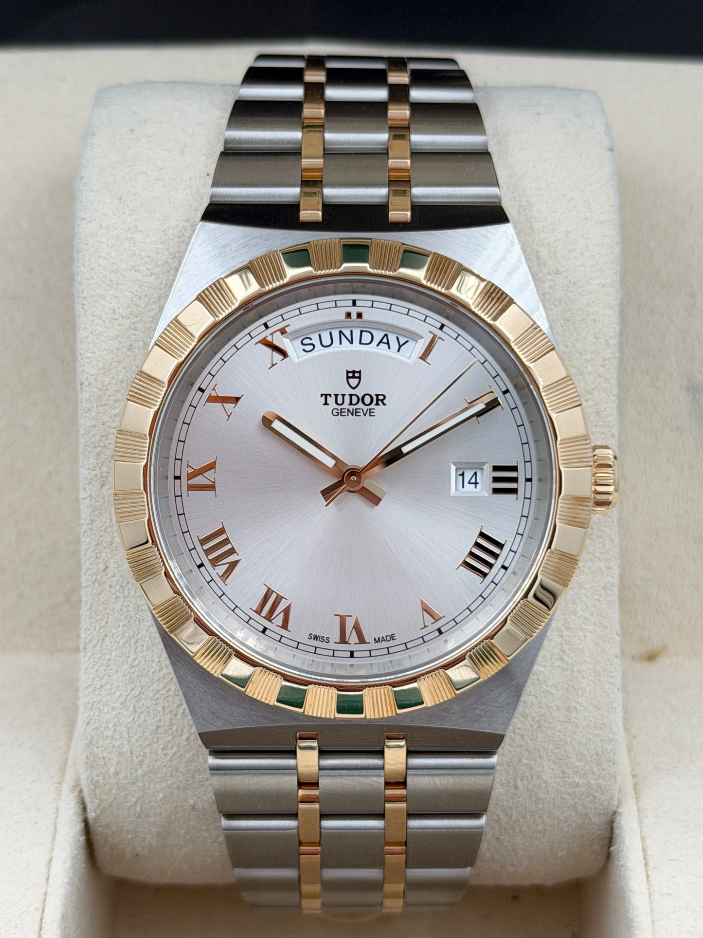 全新 NEW  TUDOR 帝舵 ROYAL 28603 銀色 2026年6月 全套 FULL SET