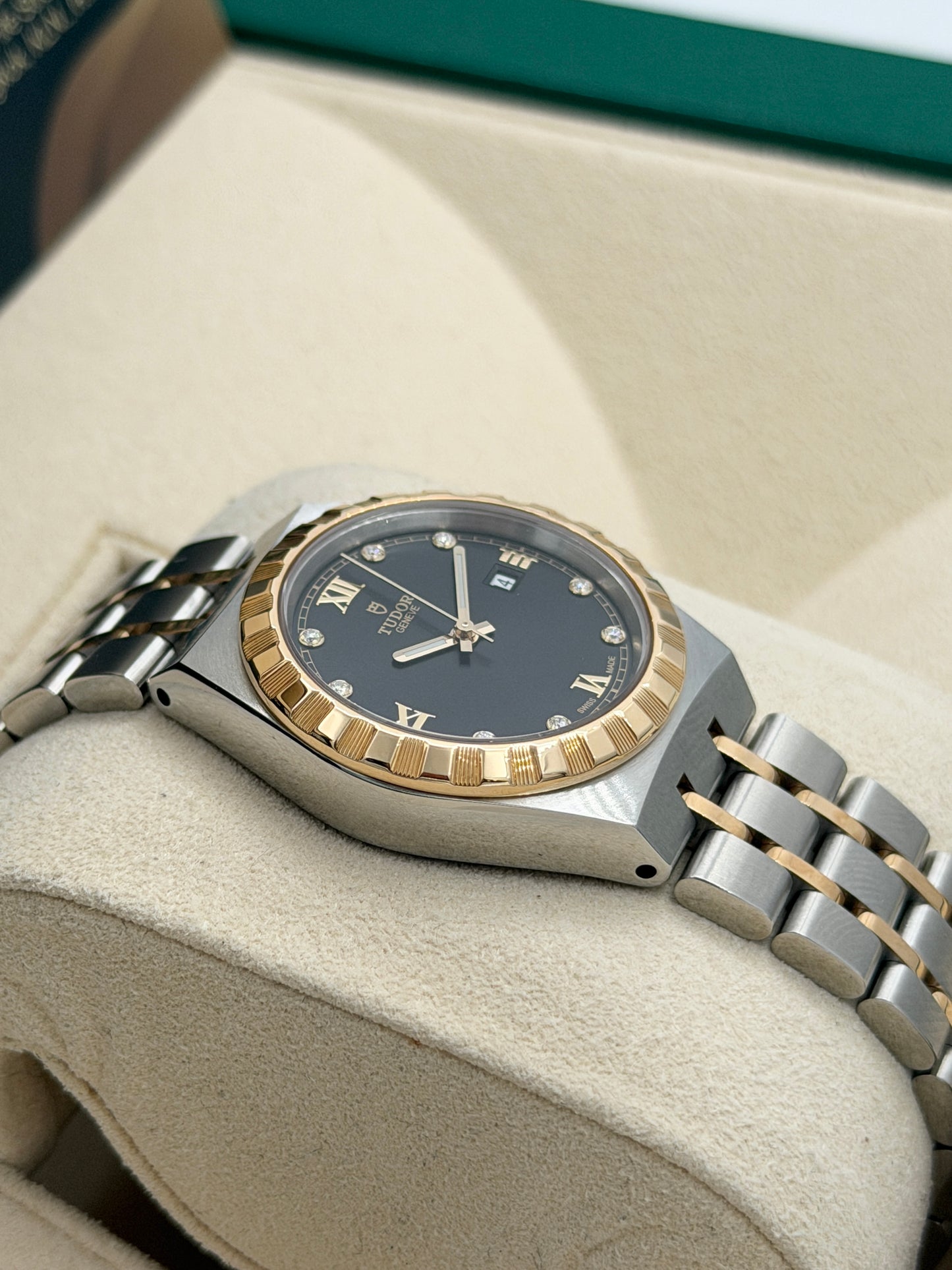 全新 NEW  TUDOR 帝舵 ROYAL 28303 黑色鑽石字 2026年6月 全套 FULL SET