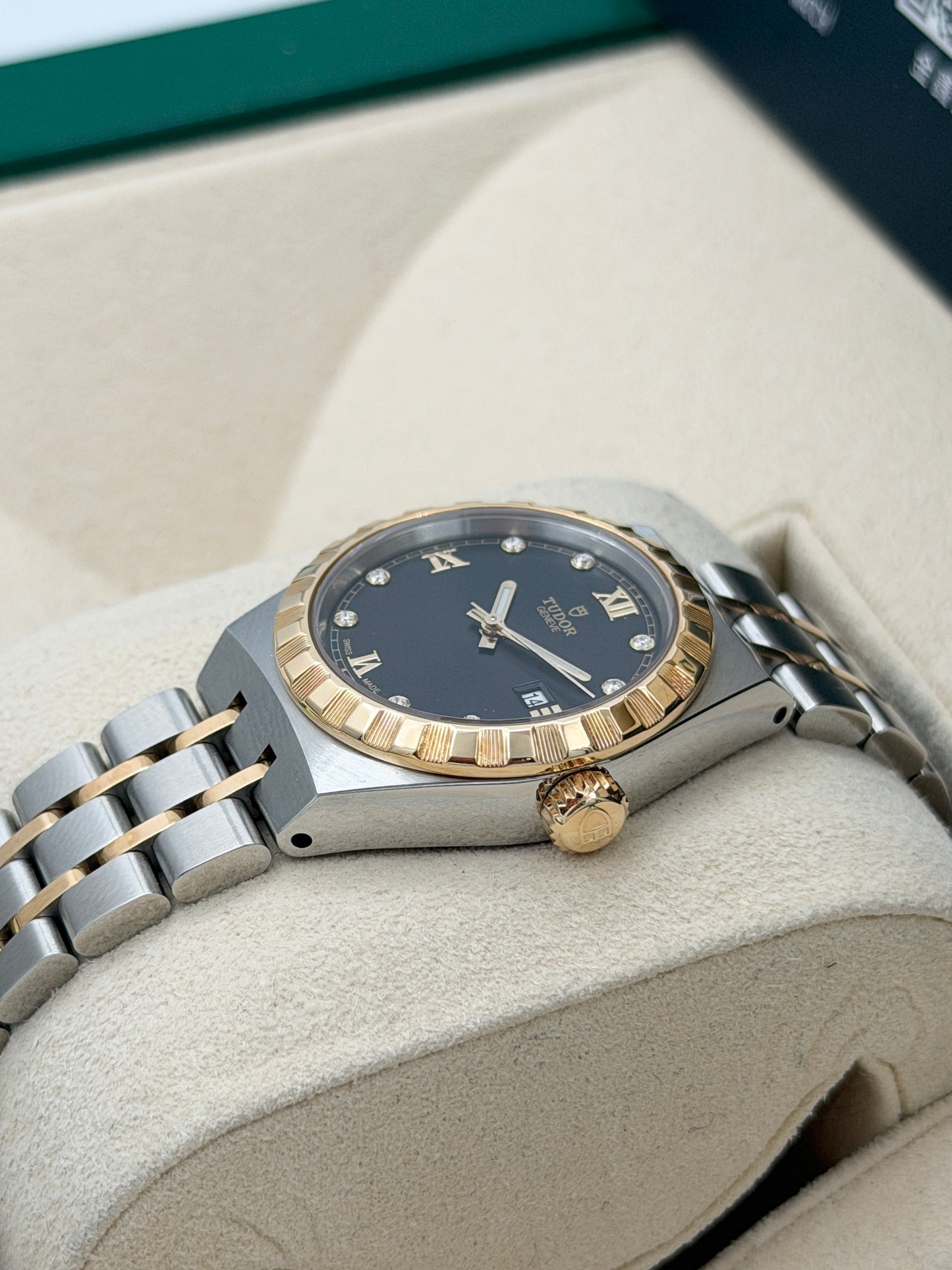 全新 NEW  TUDOR 帝舵 ROYAL 28303 黑色鑽石字 2026年6月 全套 FULL SET