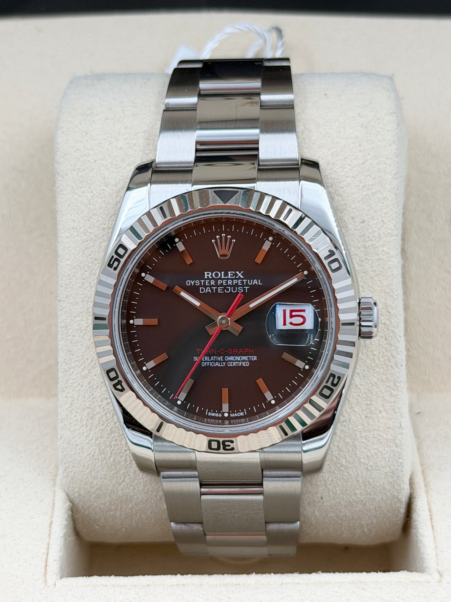 二手 USED  ROLEX 勞力士 DATEJUST 116264 黑色 2012年10月 全套 FULL SET