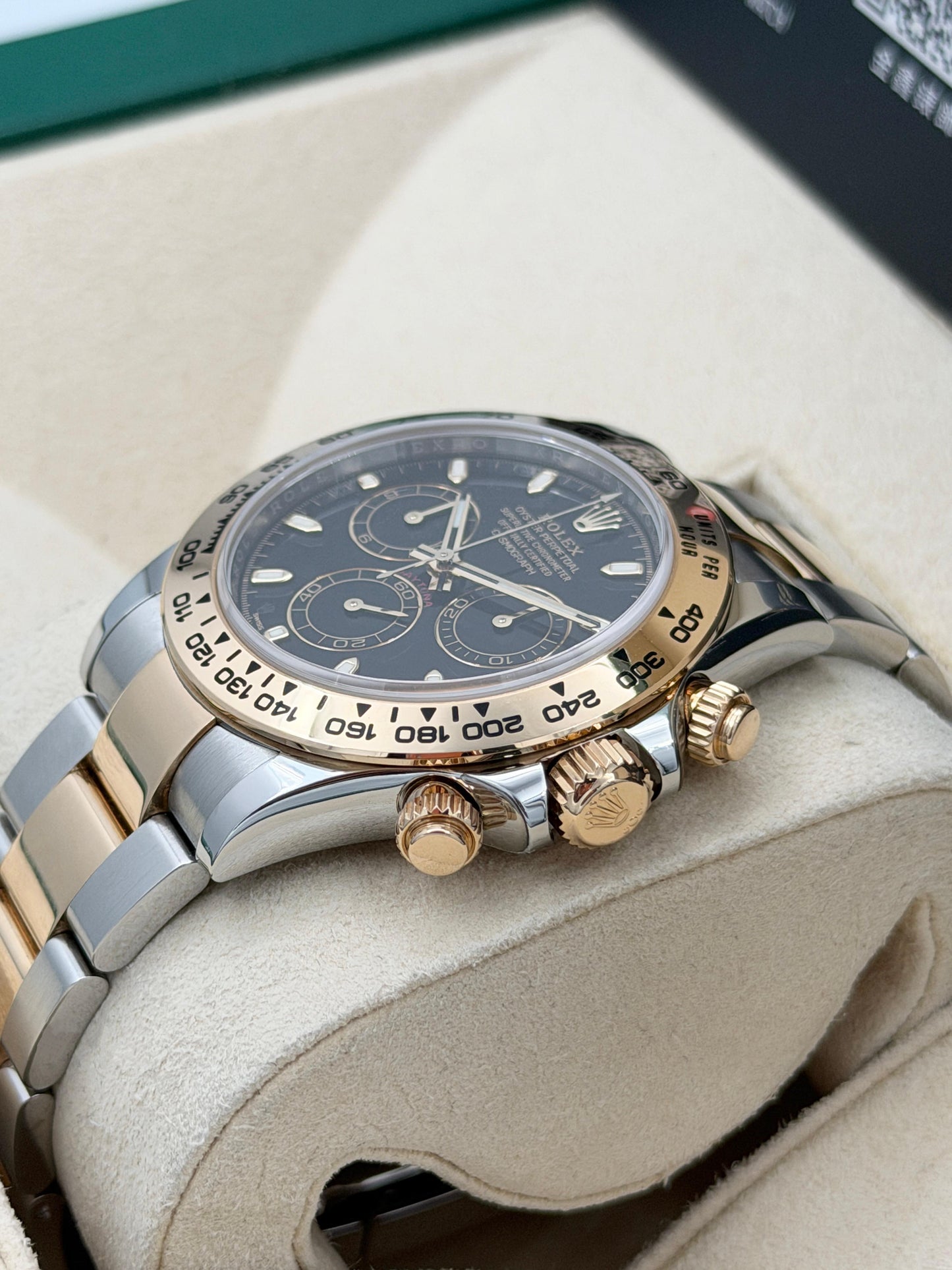 二手 USED ROLEX 勞力士 DAYONA 116503 黑色 2018年1月 全套 FULL SET