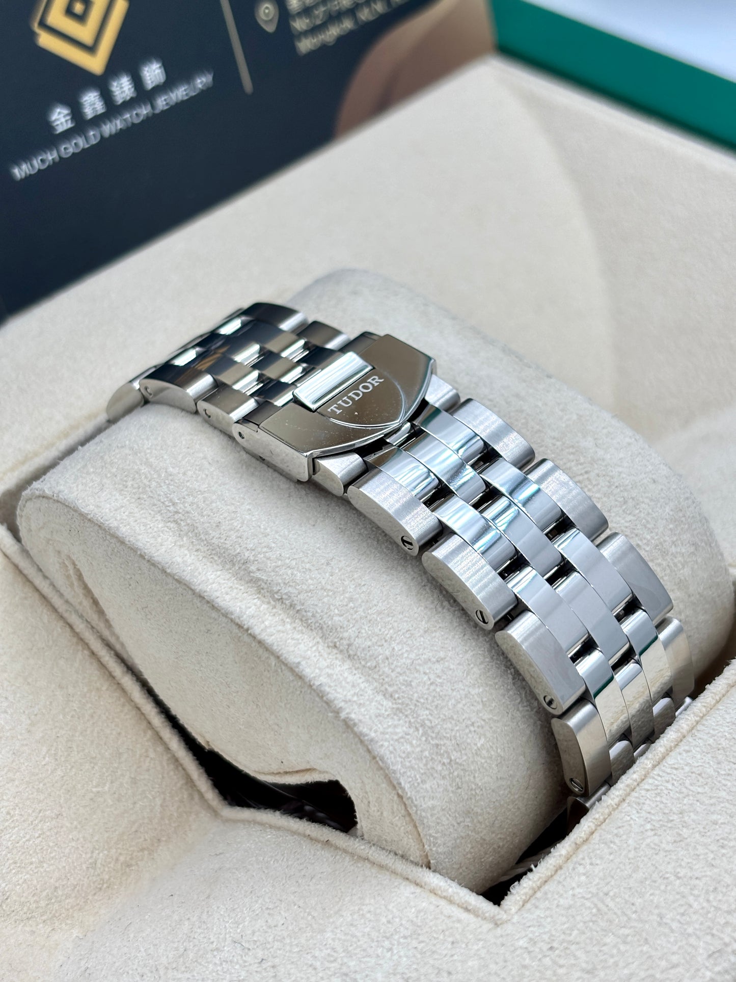 全新 NEW  TUDOR 帝舵 GLAMOUR 57100 黑色鑽石字 透底 2025年3月 全套 FULL SET AD單