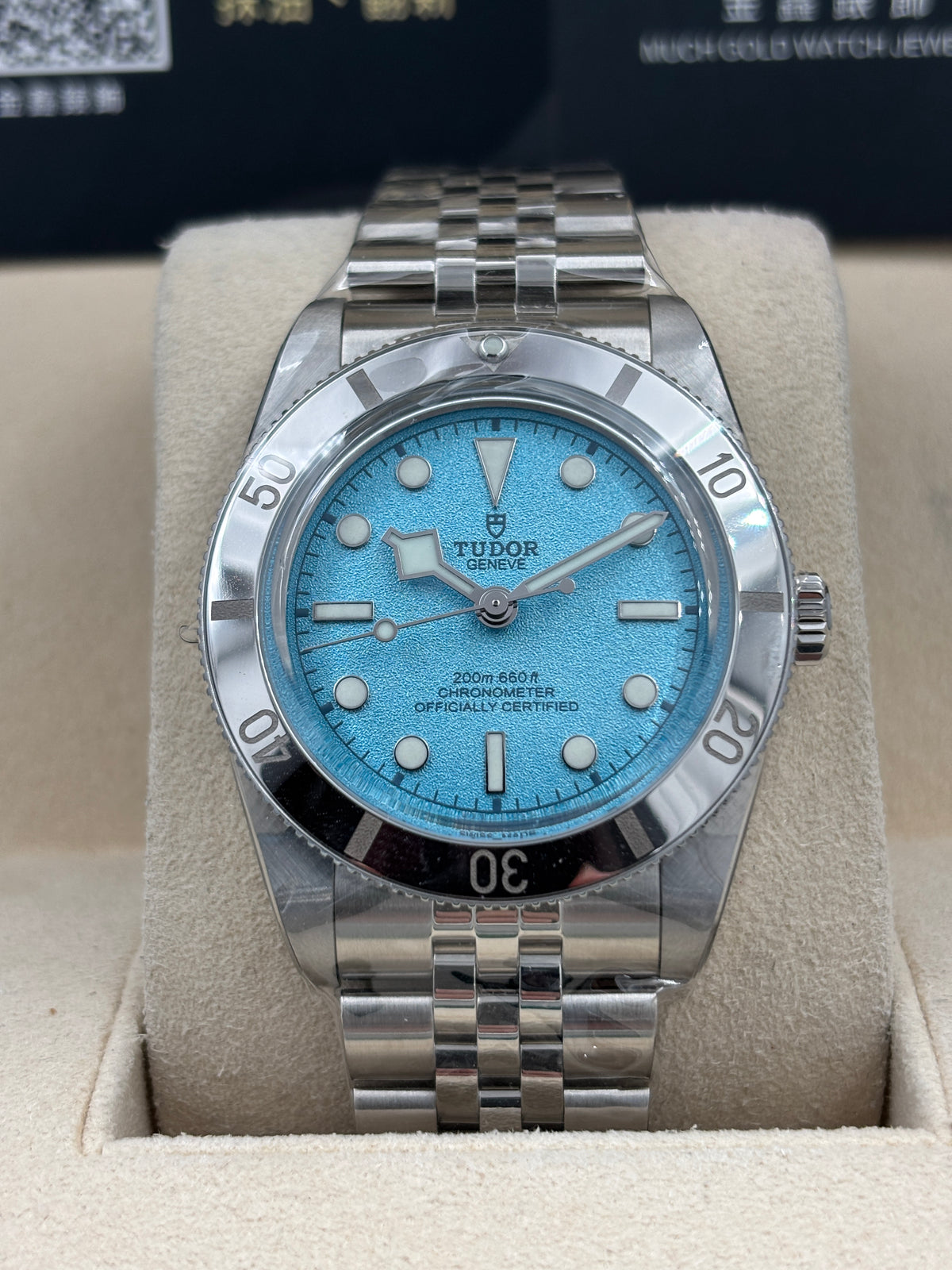 全新 NEW  TUDOR 帝舵 BLACK BAY 54 79000 粉藍色 2026年9月 全套 FULL SET