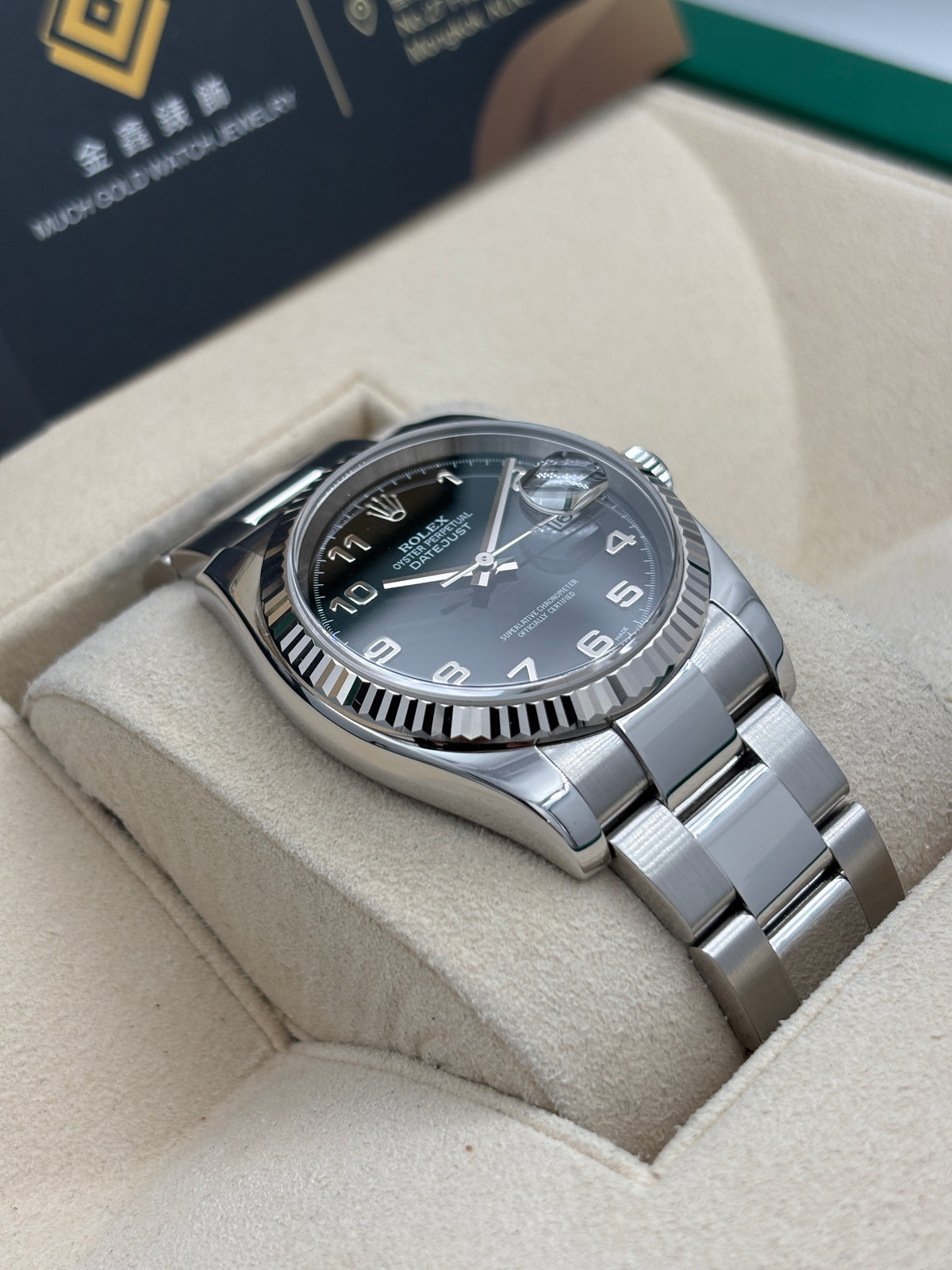 二手 USED  ROLEX 勞力士 DATEJUST 116234 黑色 2007年2月 全套 FULL SET
