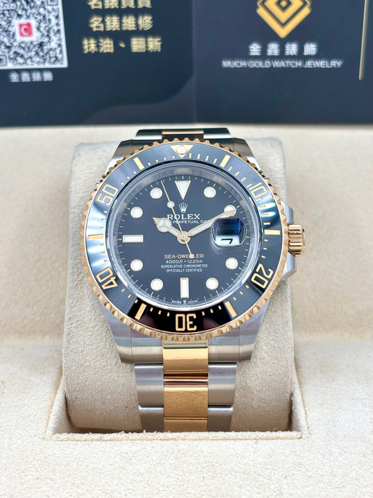 二手 USED ROLEX 勞力士 SEA-DWELLER 126603 黑色 2020年4月 全套 FULL SET
