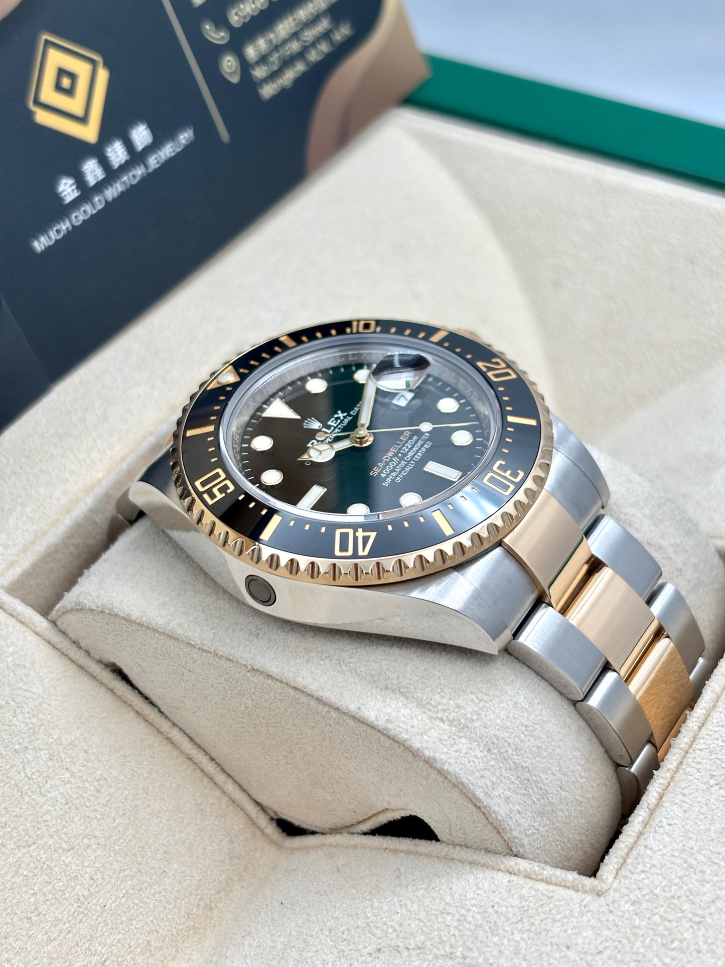 二手 USED ROLEX 勞力士 SEA-DWELLER 126603 黑色 2020年4月 全套 FULL SET