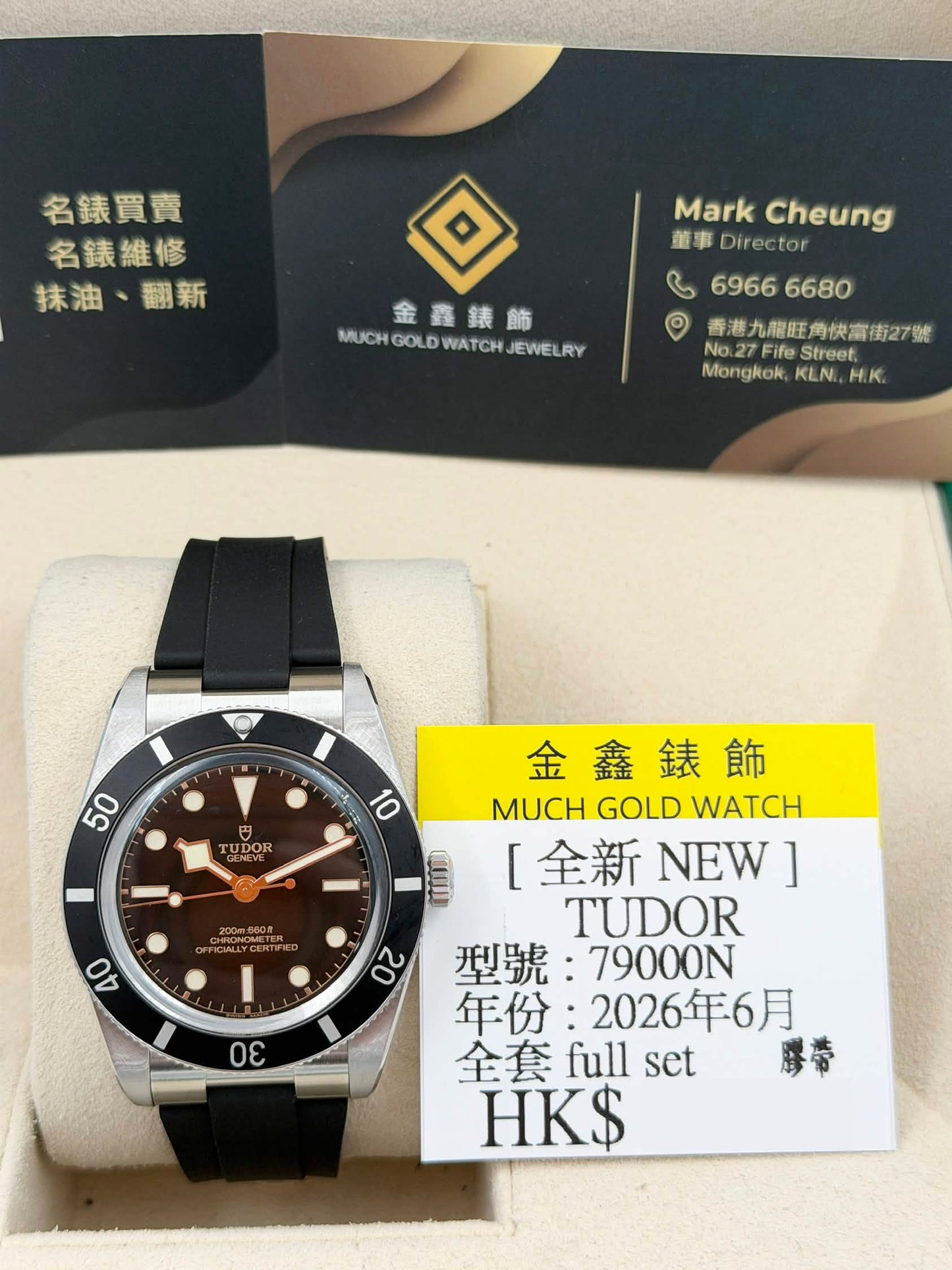 全新 BRAND NEW TUDOR 帝舵 BLACK BAY 54 79000N 2026年6月 全套 FULL SET