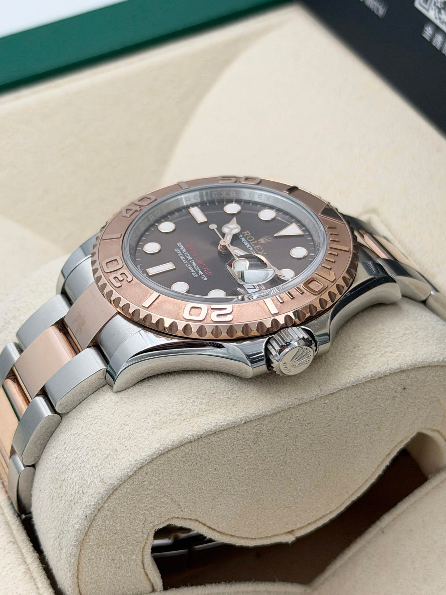 全新 BRAND NEW ROLEX 勞力士 YACHT-MASTER 126621 朱古力面 2025年6月