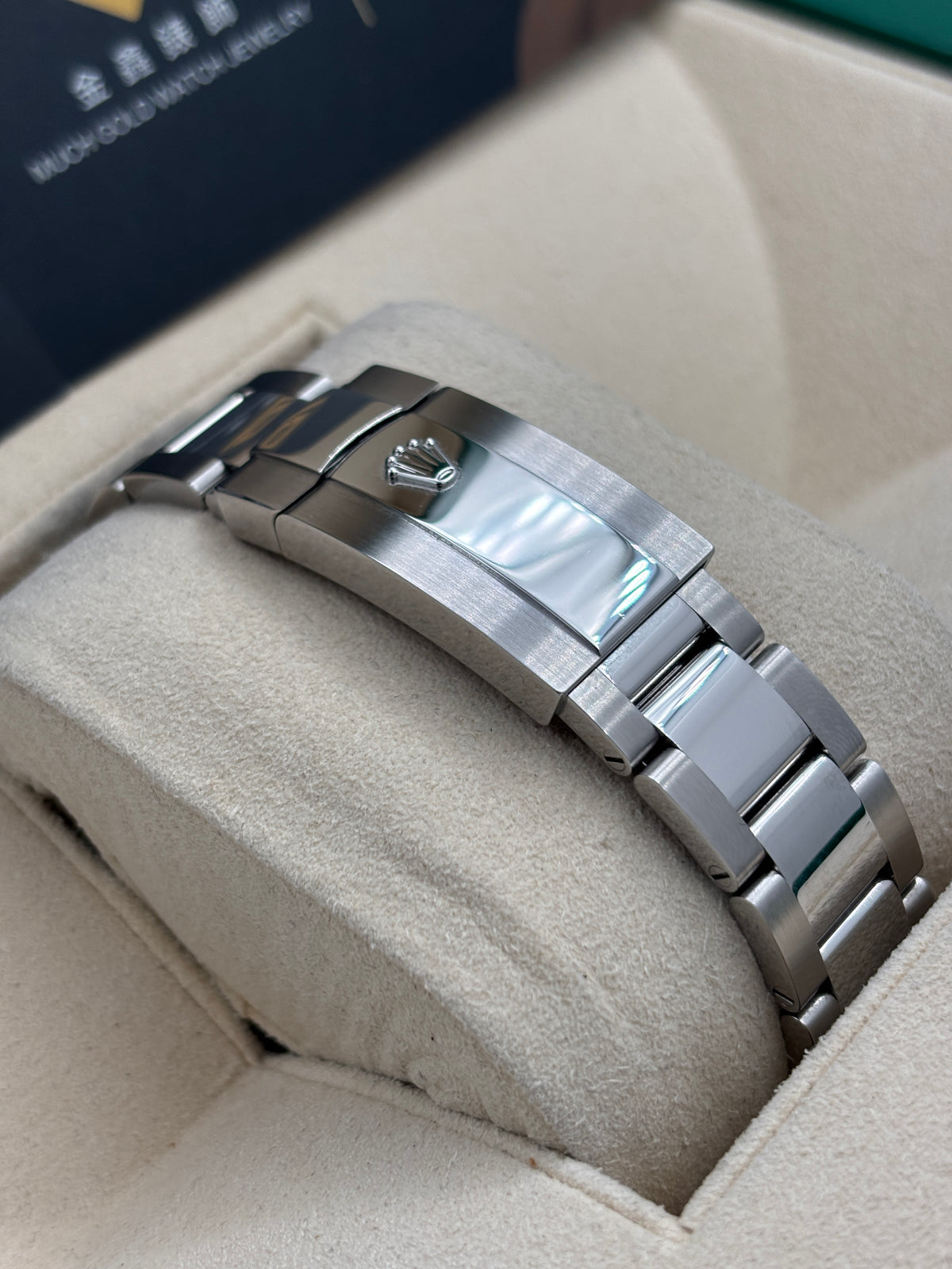 二手 USED  ROLEX 勞力士 DATEJUST 126200 橄欖綠色 棕櫚葉 2026年4月 全套 FULL SET