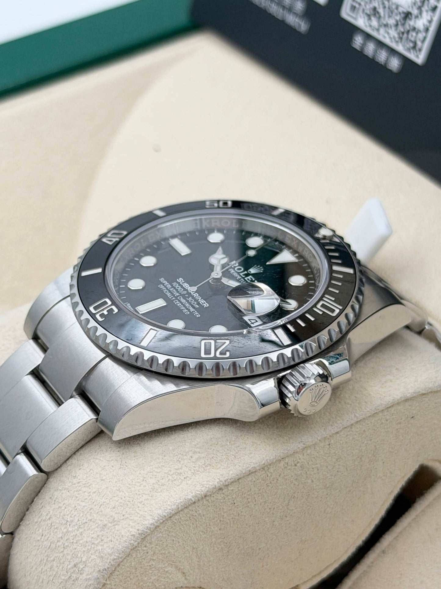 二手 USED ROLEX 勞力士 SUBMARINER DATE 116610LN 2019年8月 全套 FULL SET