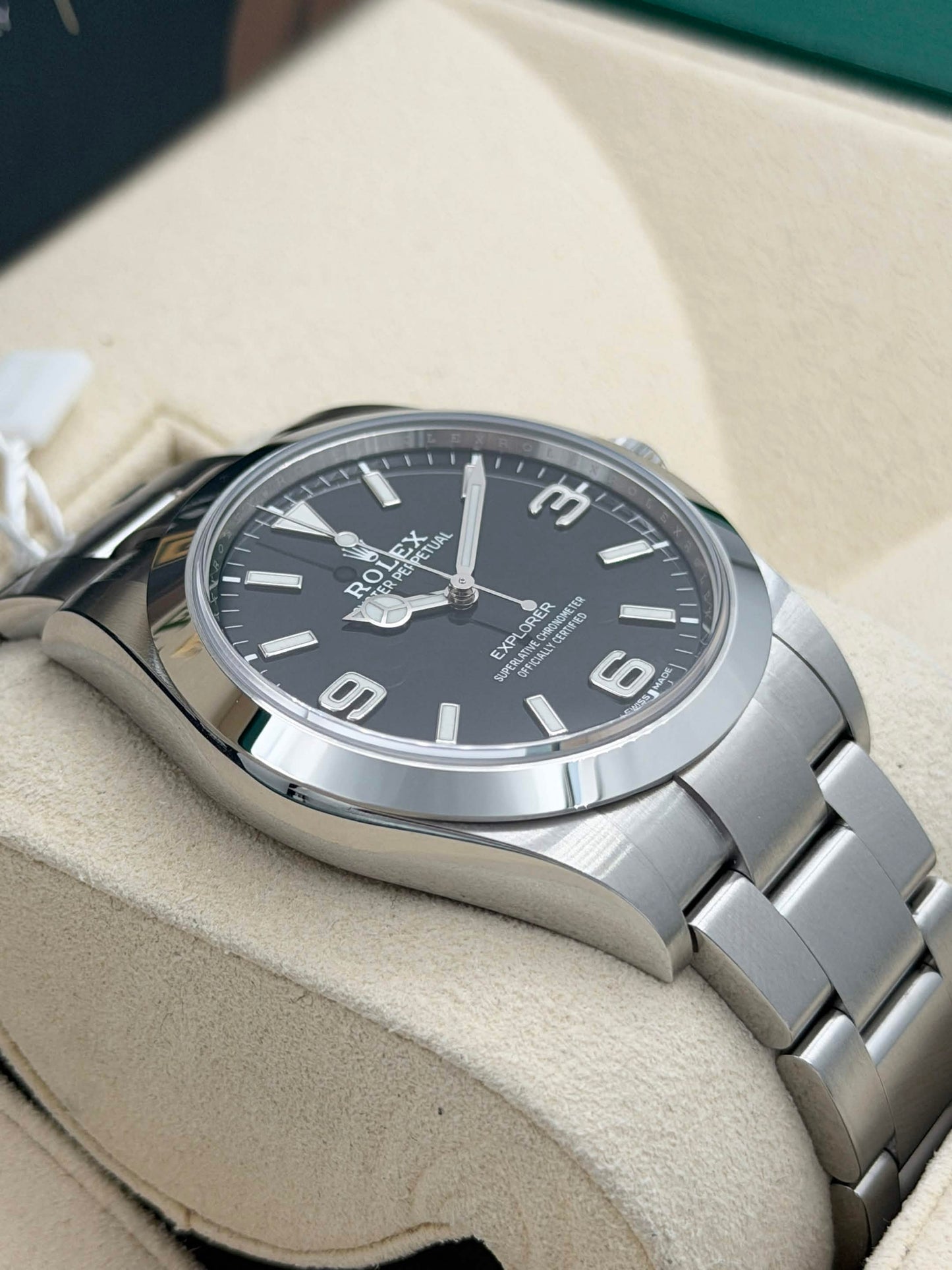二手 USED ROLEX 勞力士 EXPLORER 214270 2020年12月 NFC新卡 全套 FULL SET